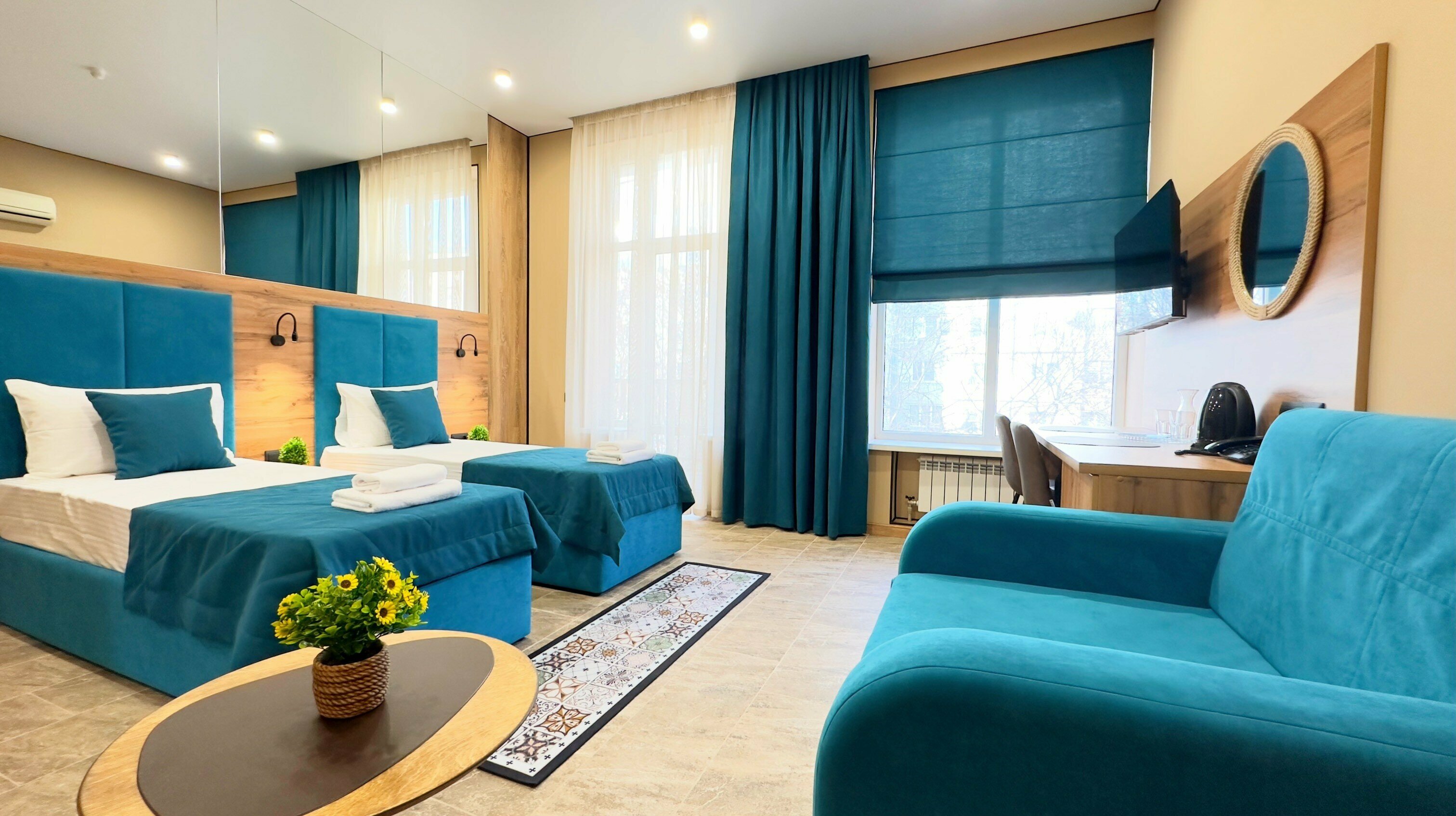 Люкс с балконом Twin