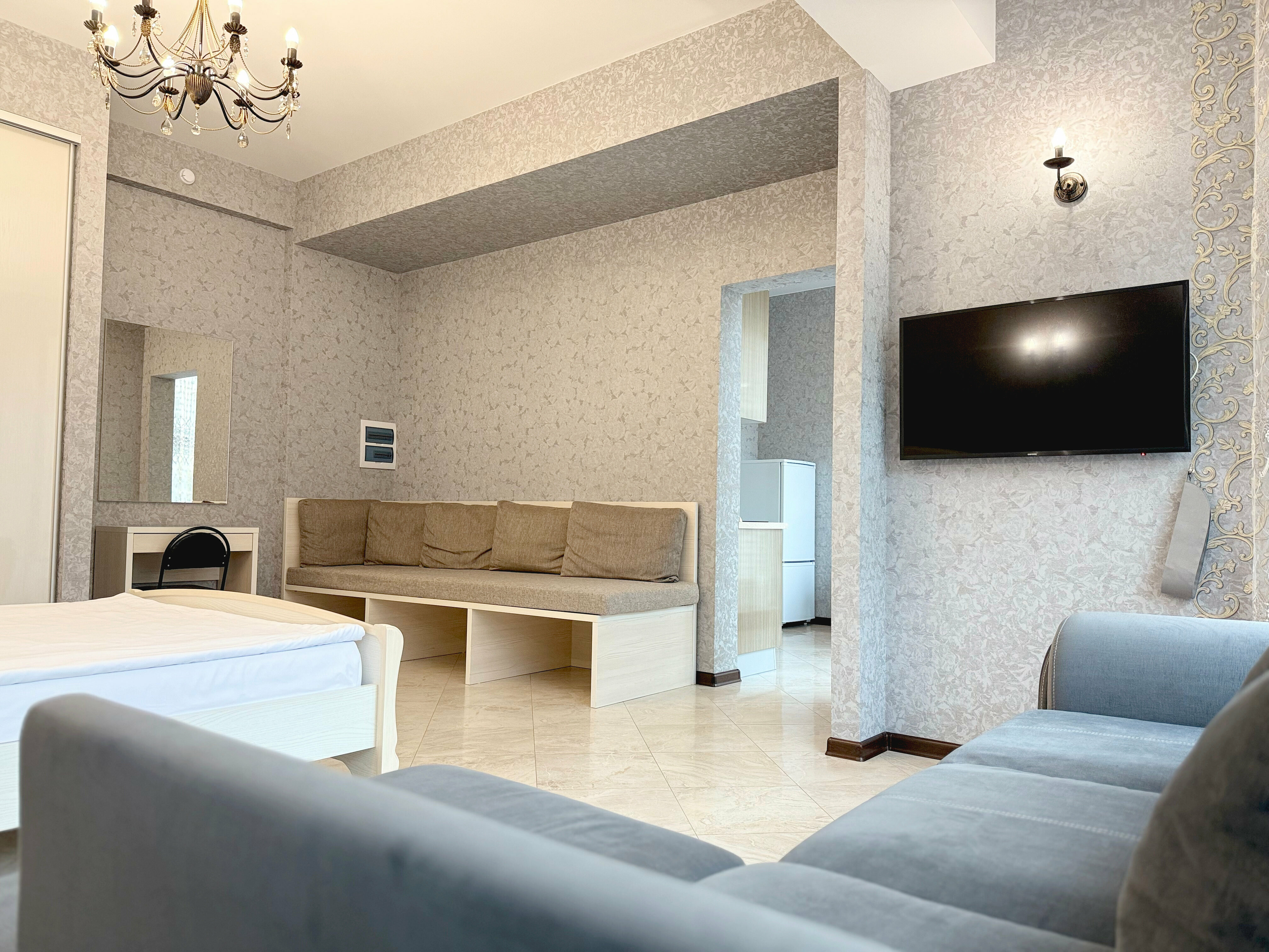 Апартаменты с 1 спальней