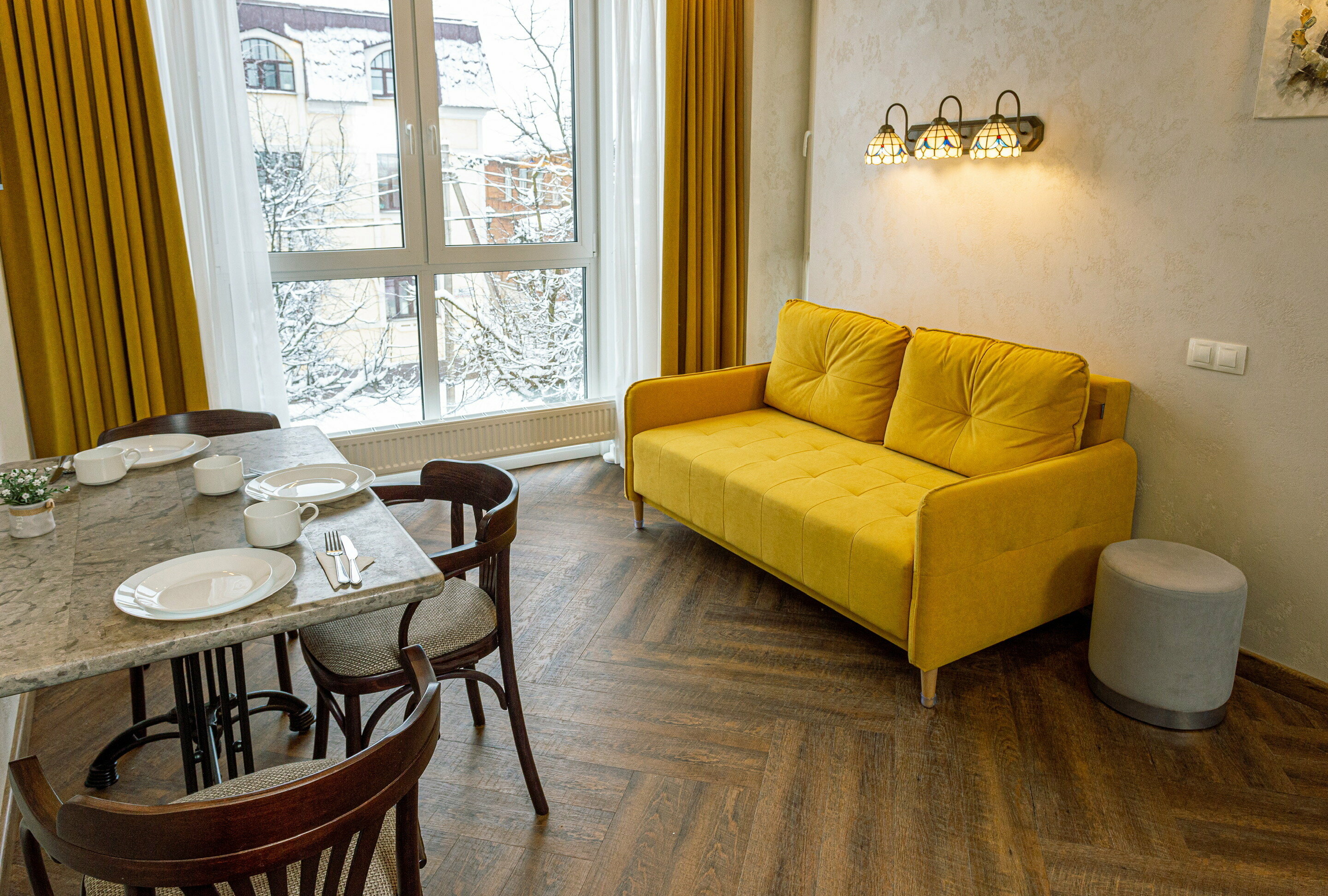 Двухкомнатный Супериор в Рустикальном стиле