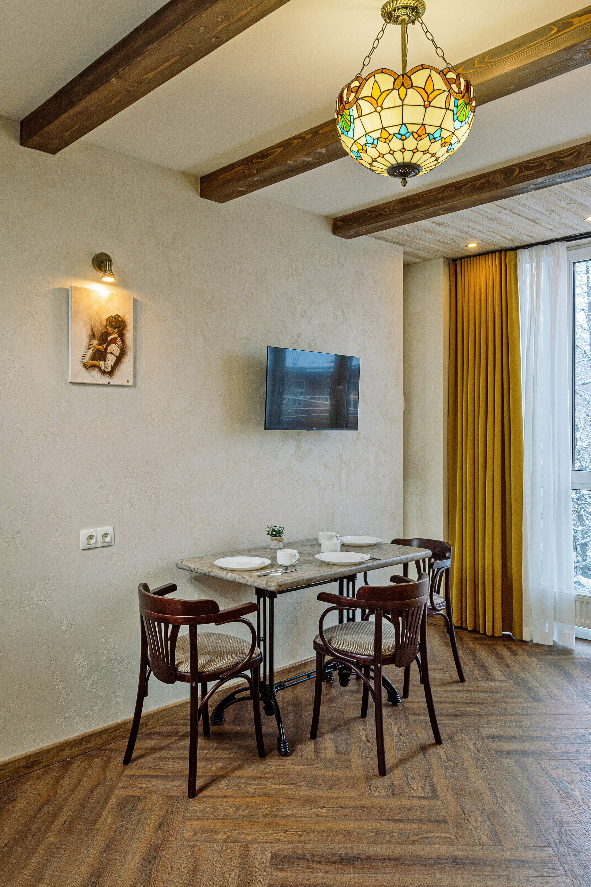 Двухкомнатный Супериор в Рустикальном стиле