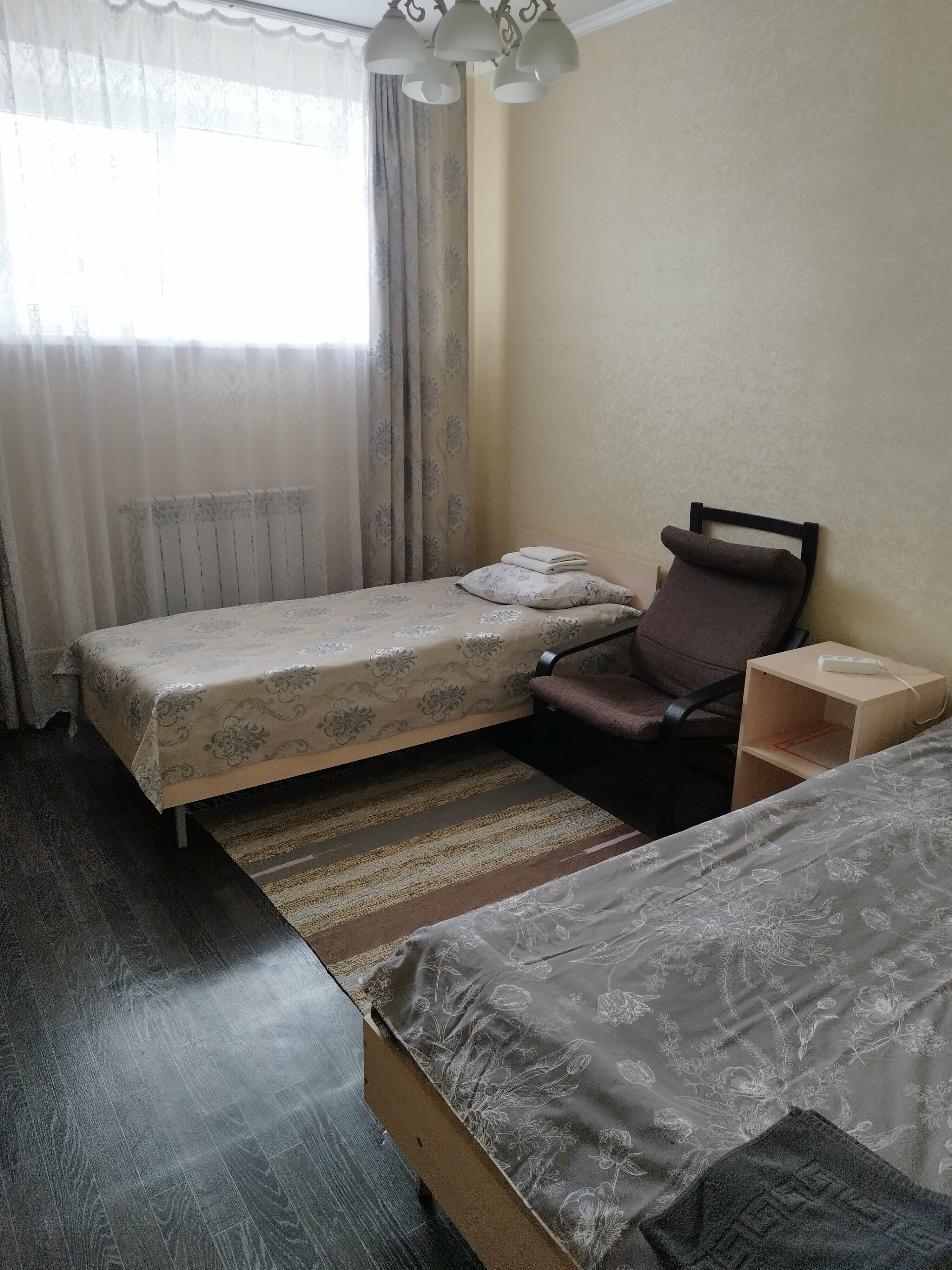 Двухместный номер с 2 отдельными кроватями и ванной