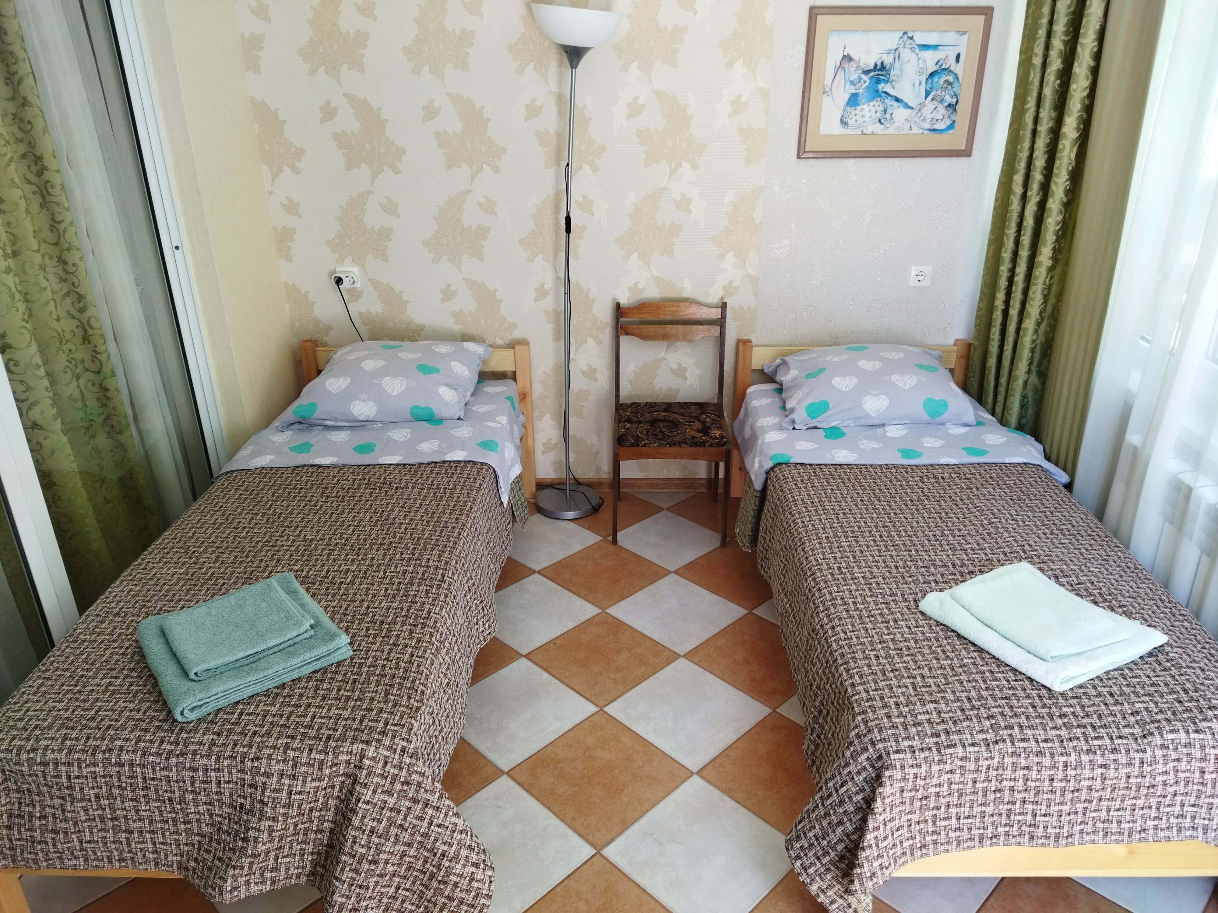 № 6 Двухкомнатный с балконом и видом на террасу