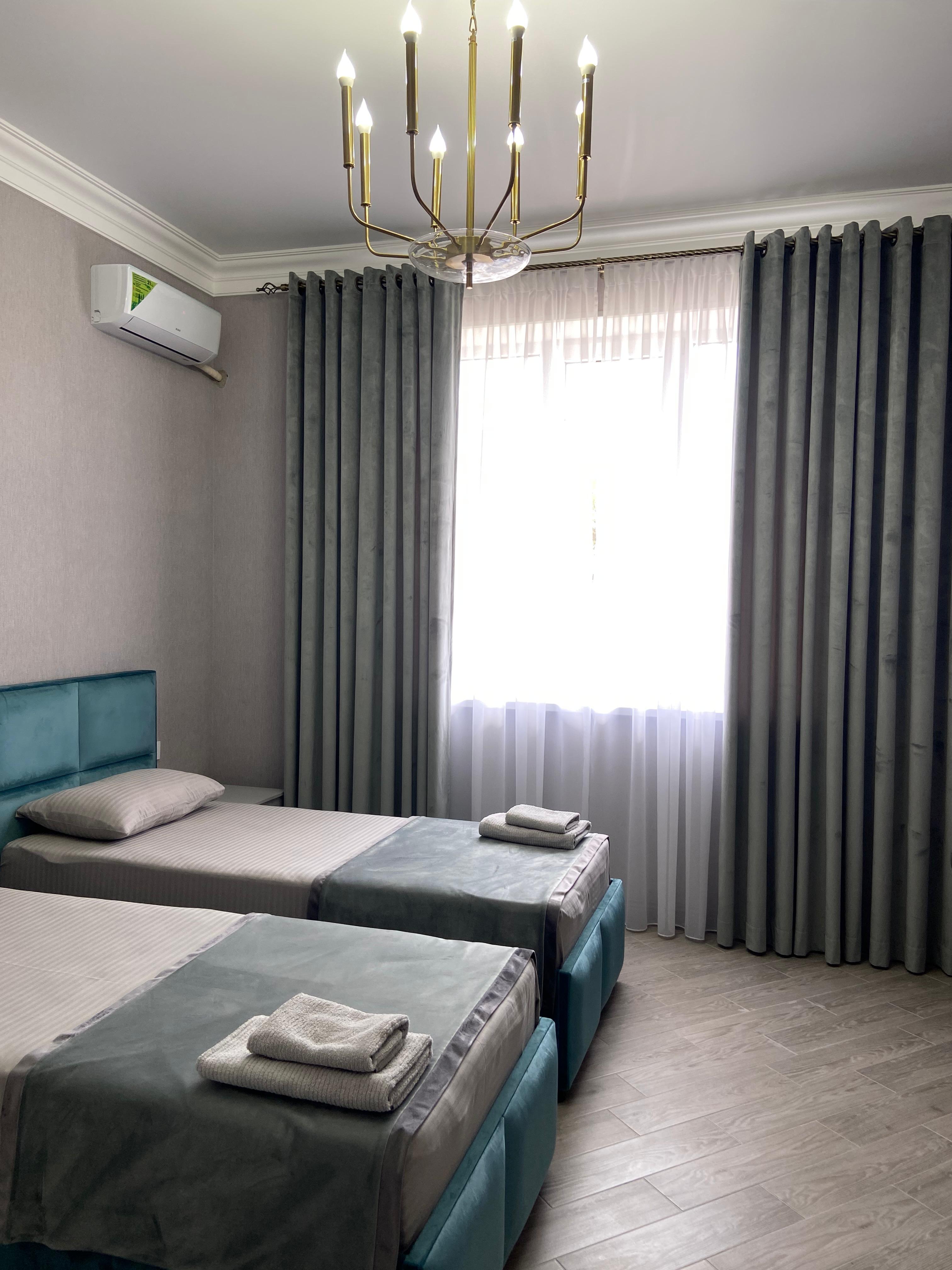 Улучшенный двухместный номер с 2 отдельными кроватями, вид на море