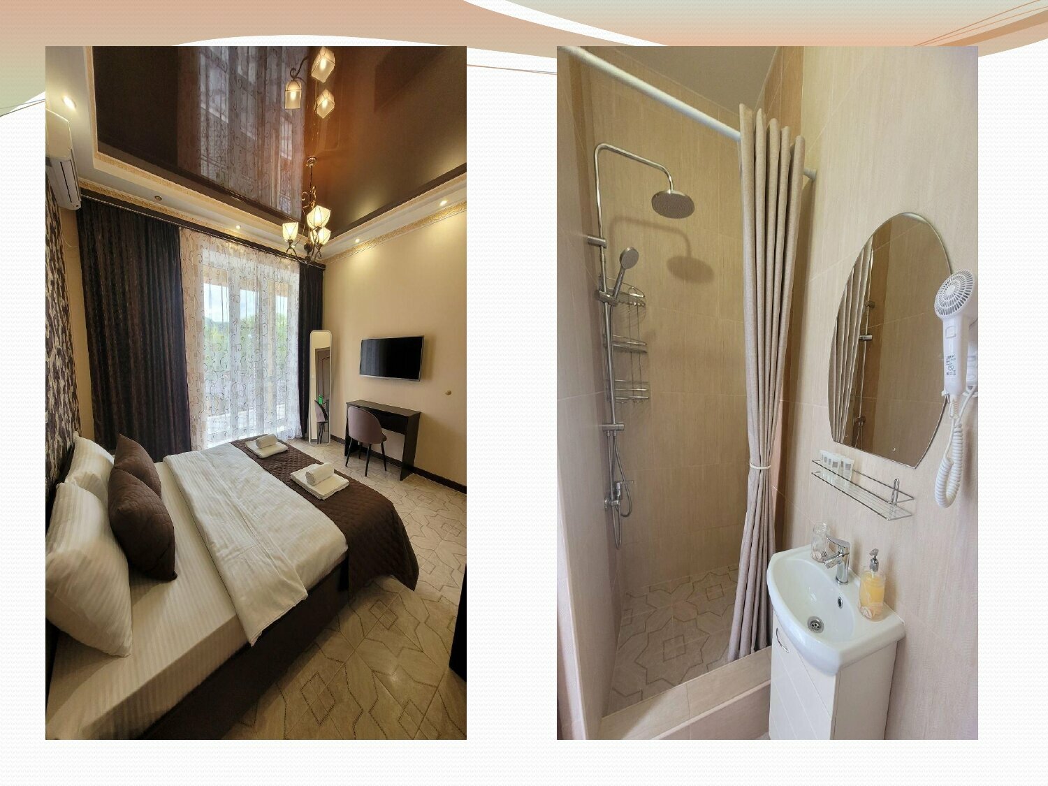 Двухместный номер с 1 кроватью и видом на горы