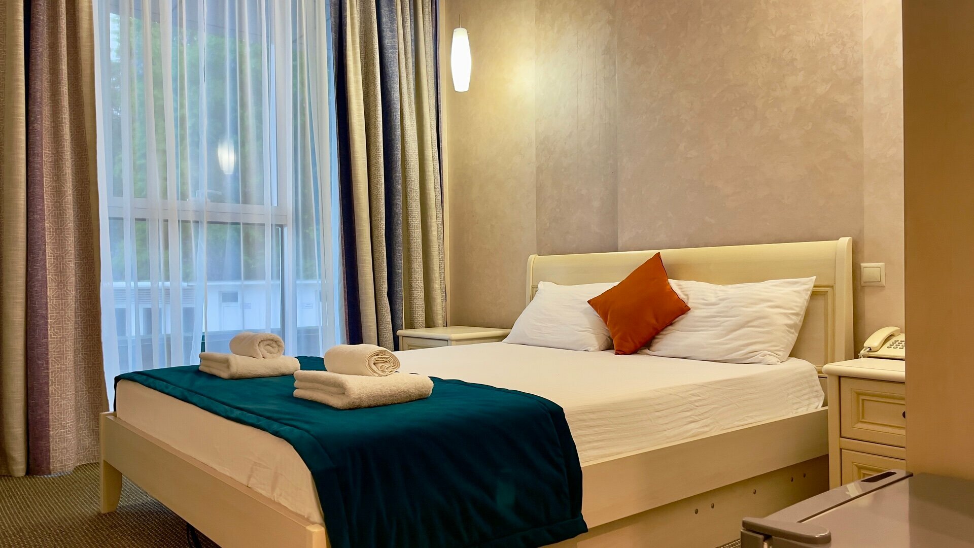 Двухместный номер Делюкс с 1 кроватью и видом на море