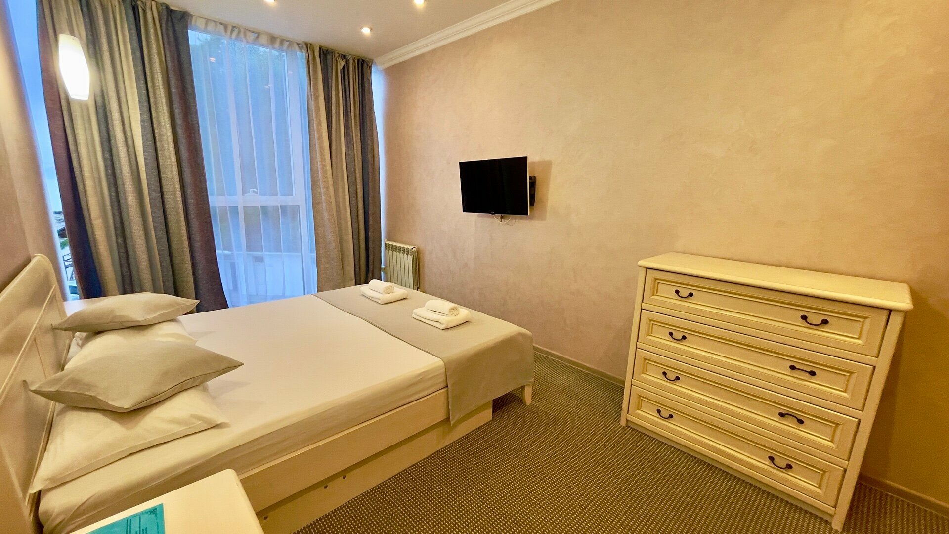 Двухместный номер Делюкс с 1 кроватью и видом на море