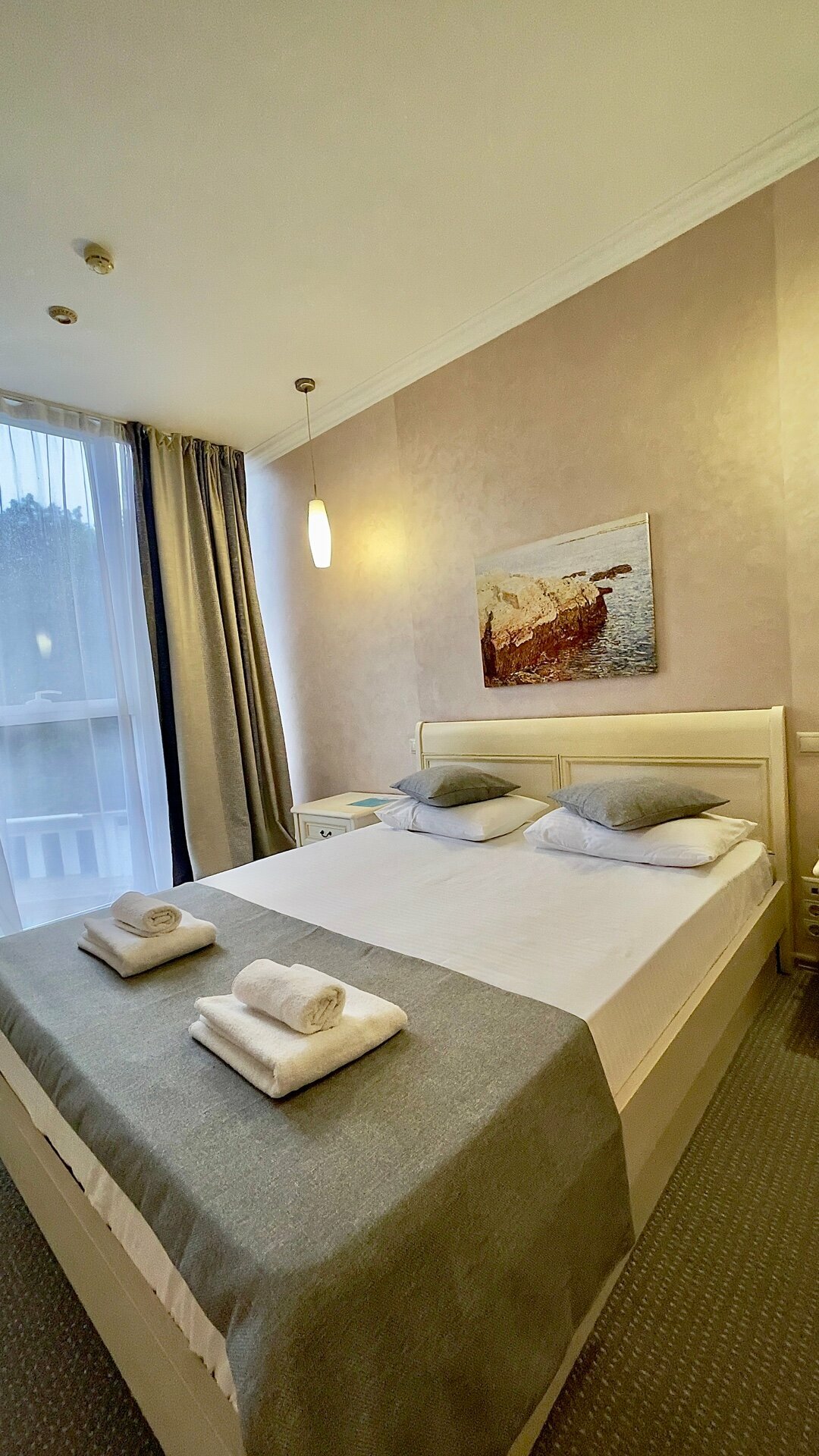 Двухместный номер Делюкс с 1 кроватью и видом на море