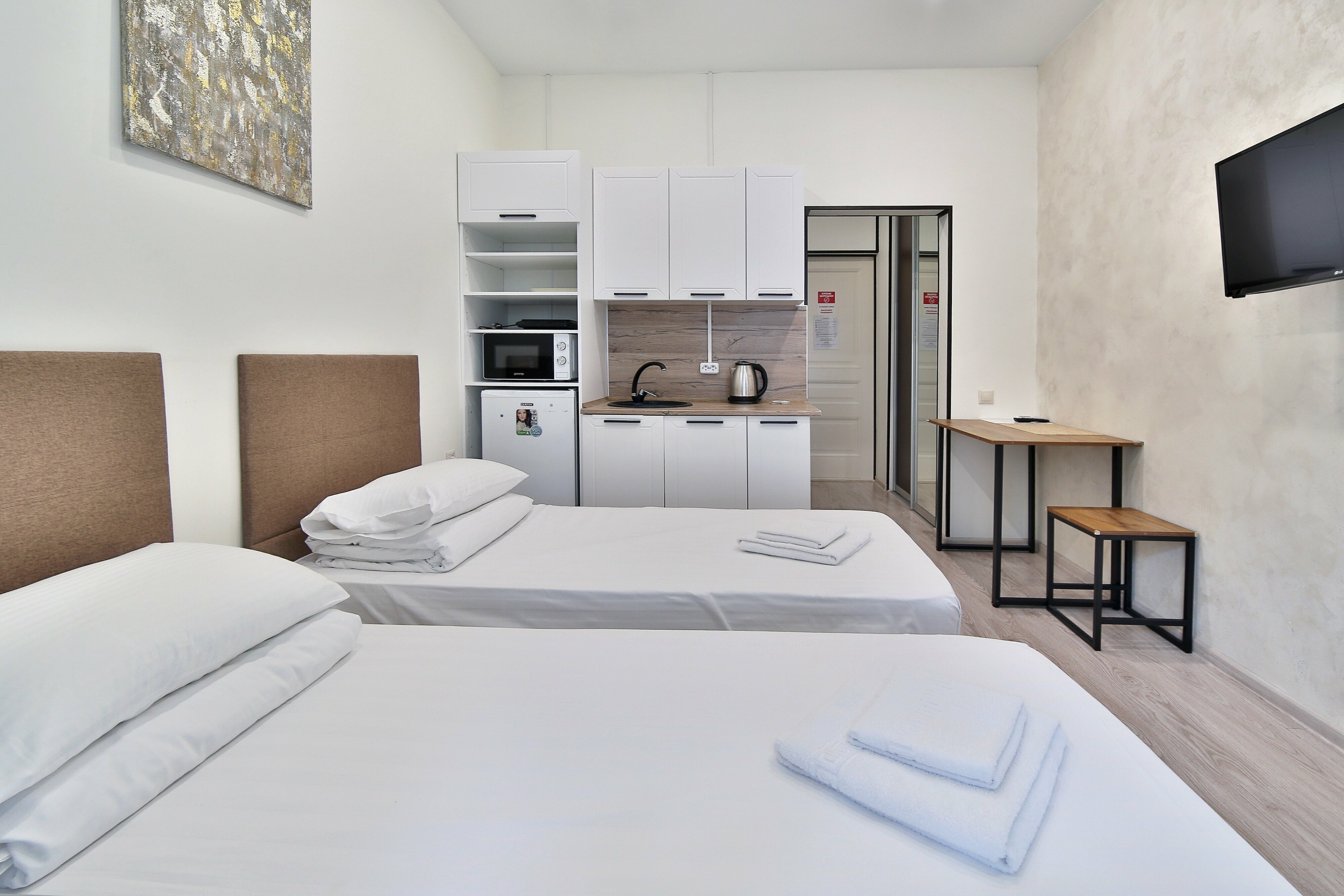 Улучшенный с 2 раздельными кроватями и видом во двор