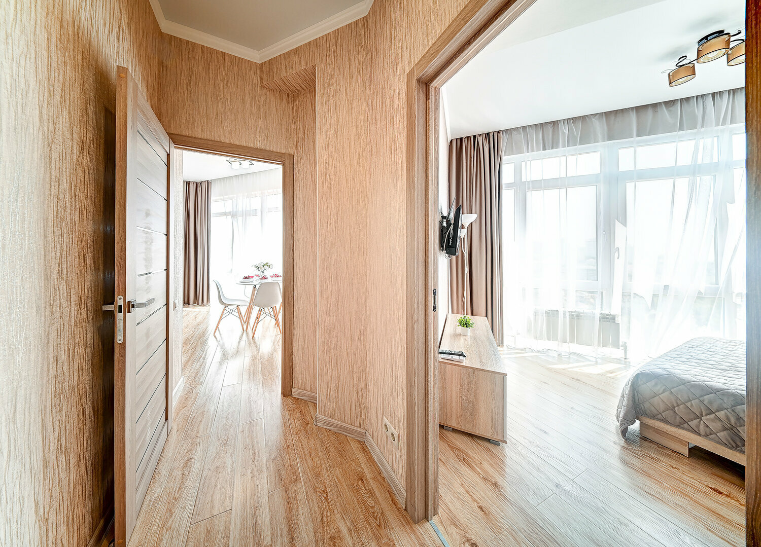 Апартаменты с 1 спальней