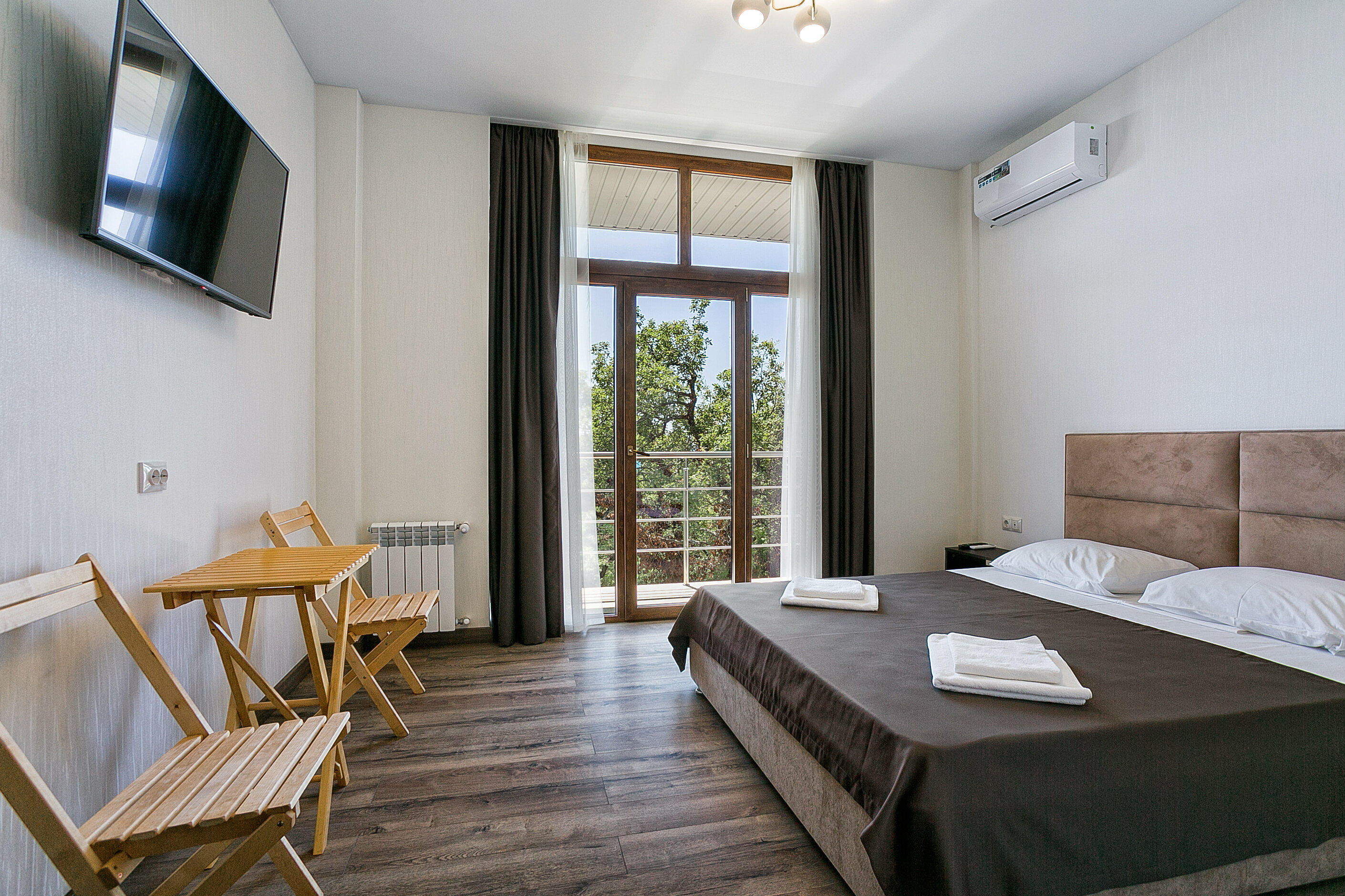 Двухместный номер с 1 кроватью и видом на парк