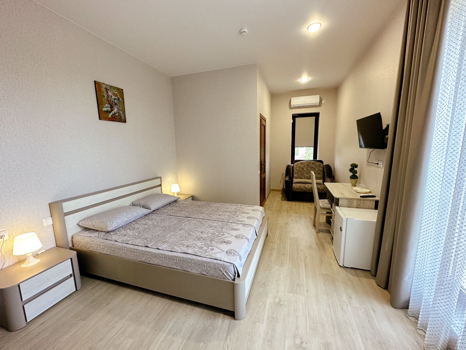 Двухместный номер Делюкс с 1 кроватью и видом на море