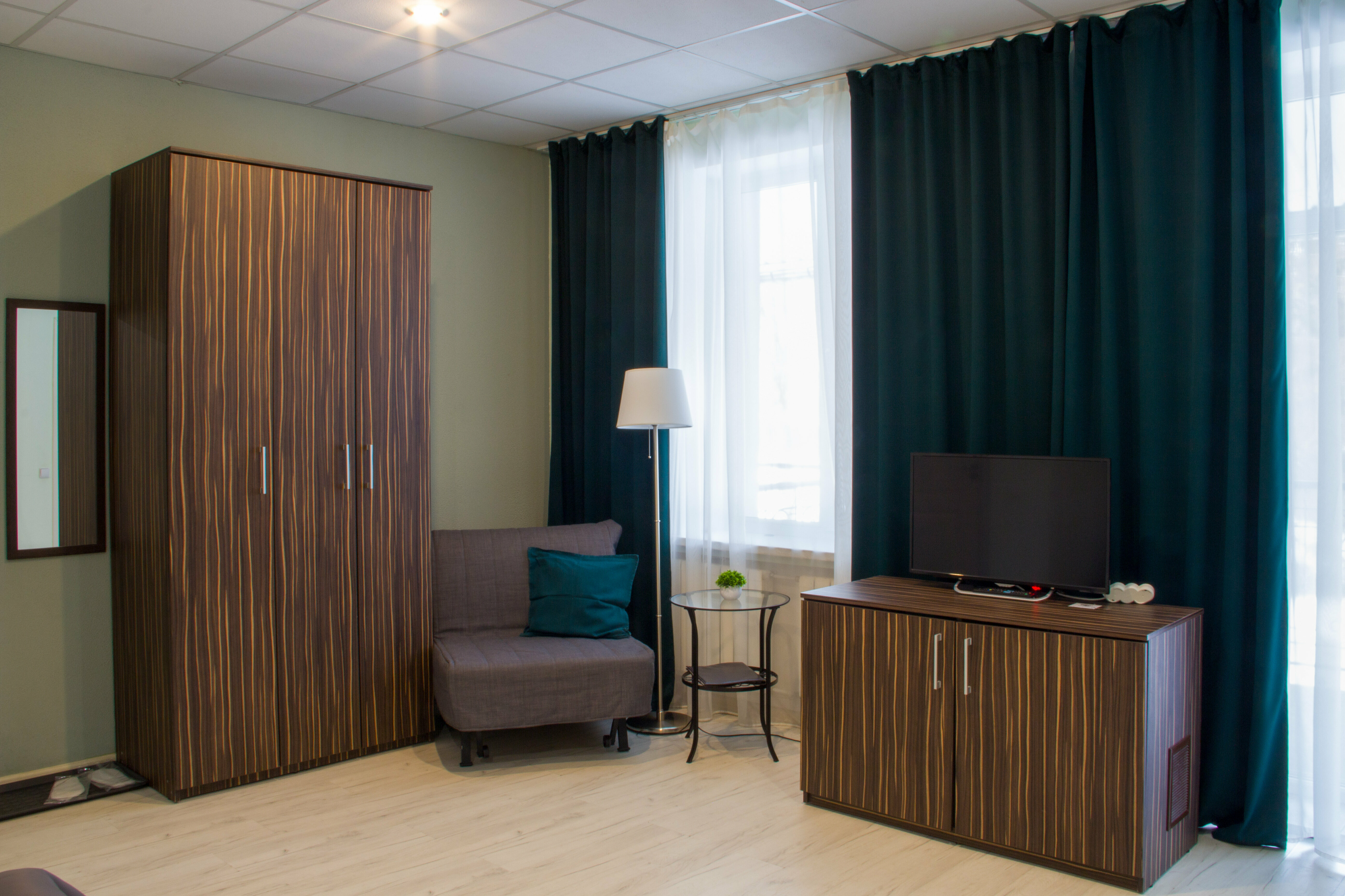 Двухместный номер с 2 отдельными кроватями и террасой