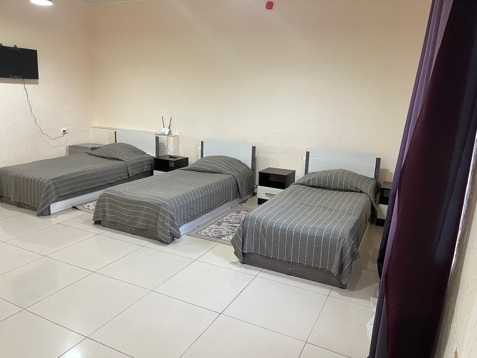 Бюджетный трехместный номер