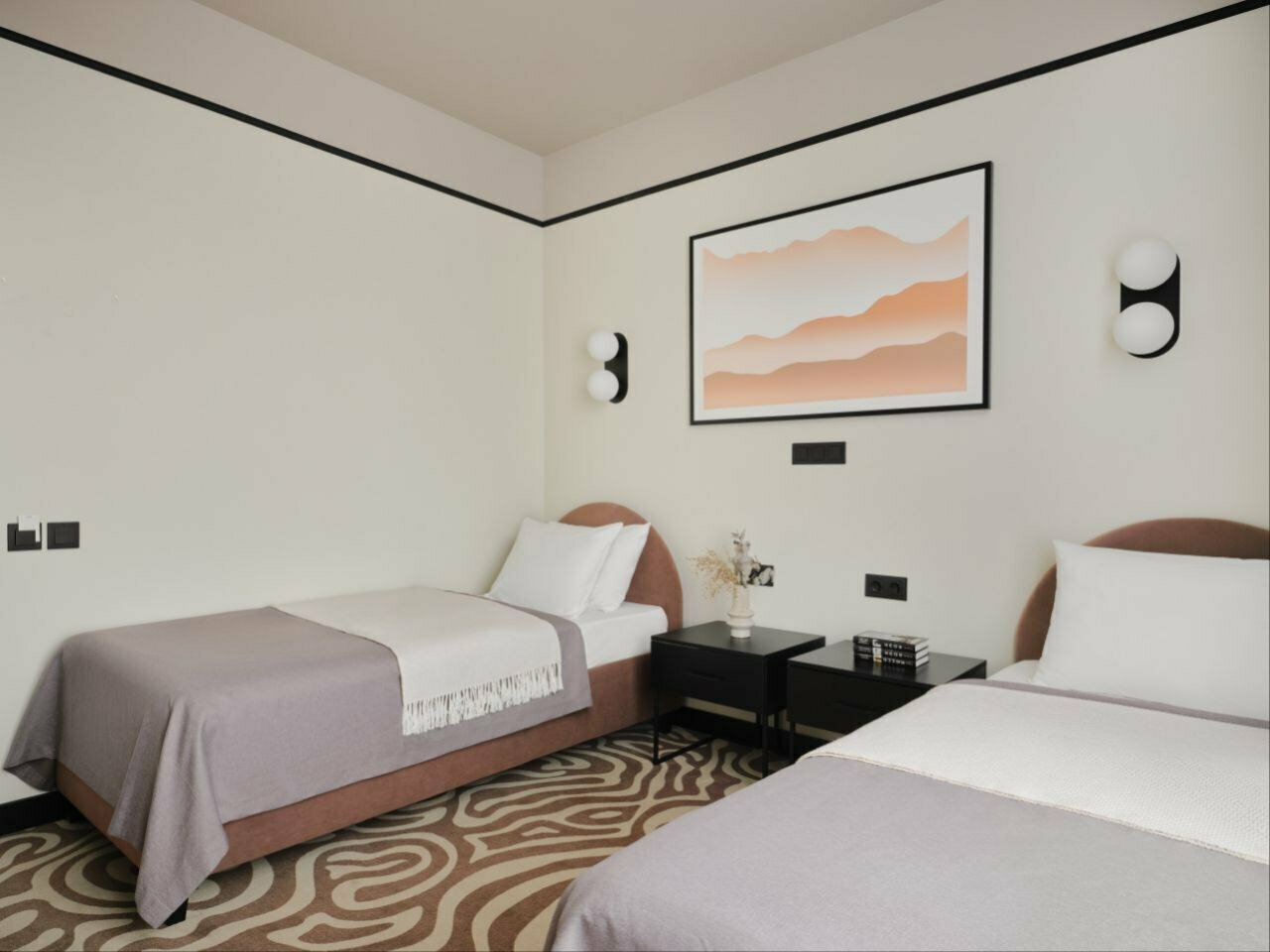 Двухместный номер с 2 отдельными кроватями