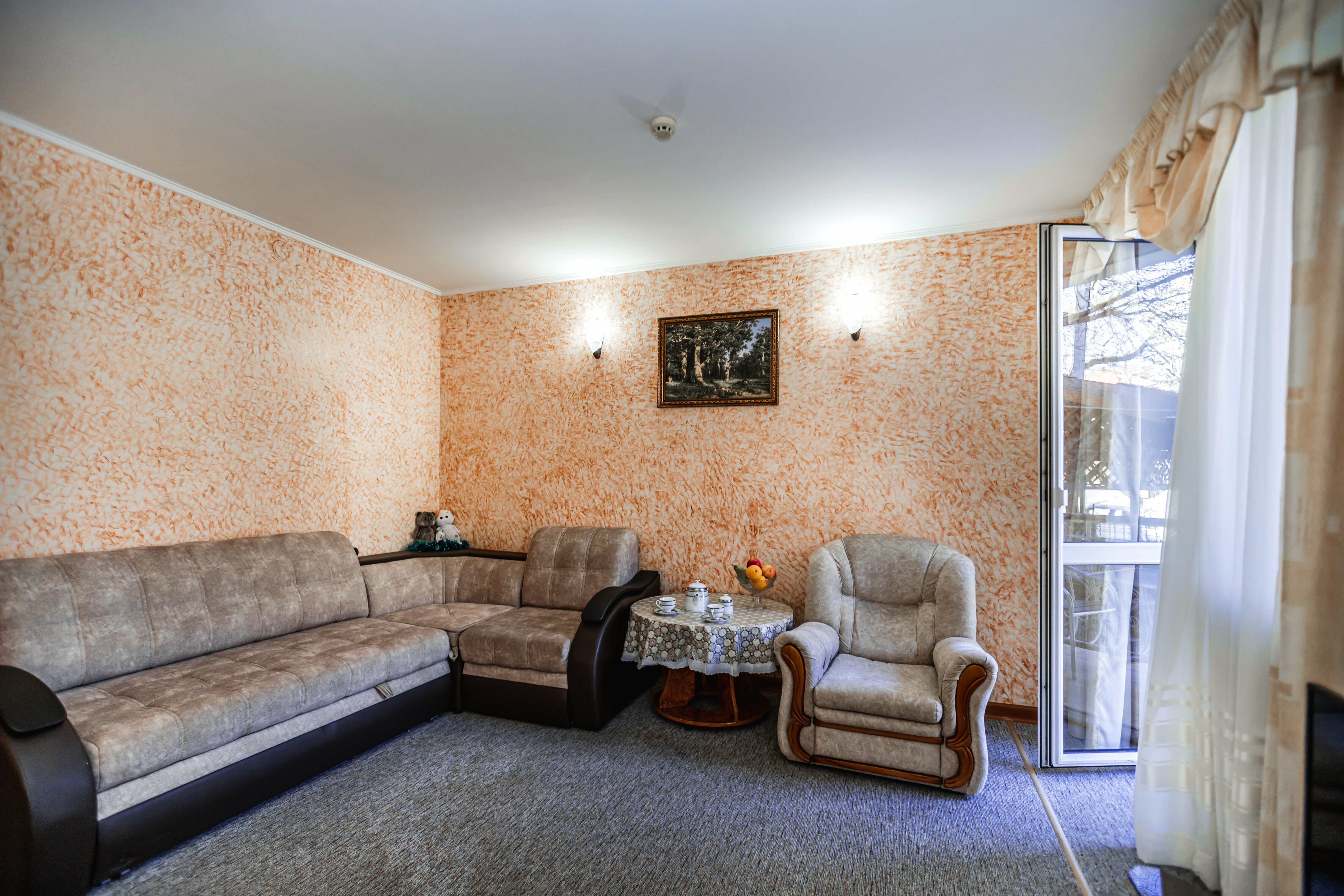 Семейный номер с балконом