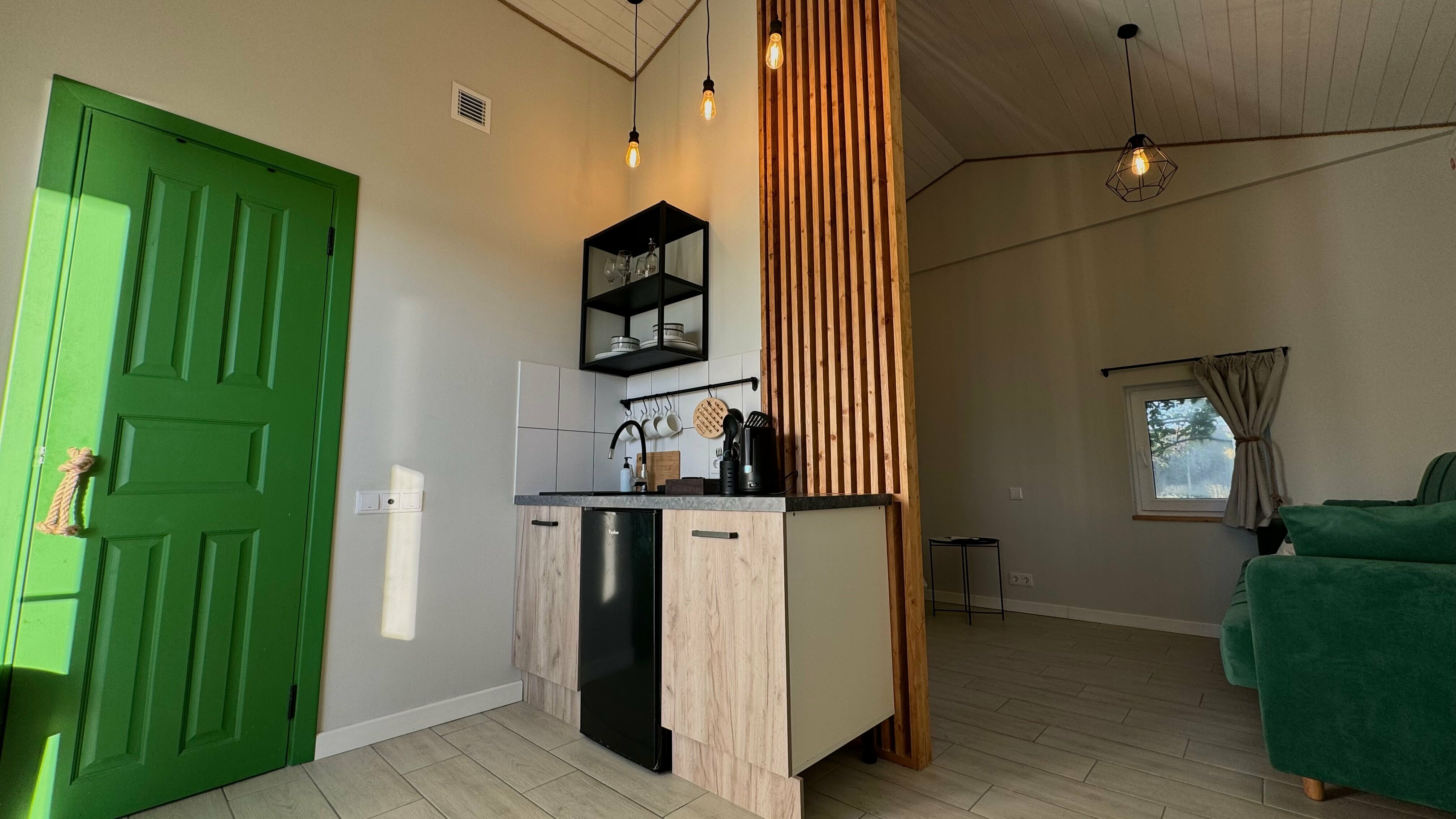 Бунгало зеленый