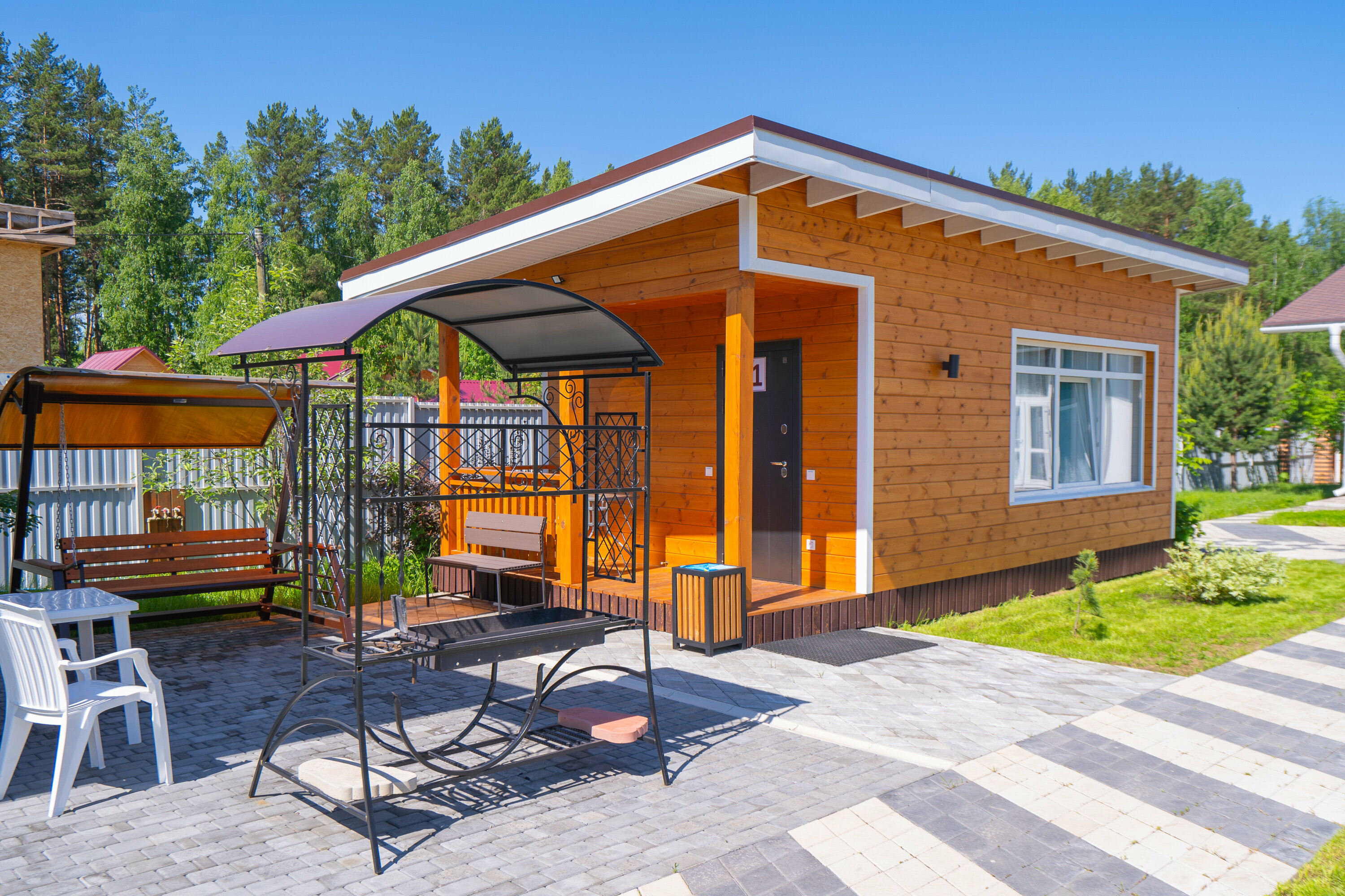 Дом с видом на горы