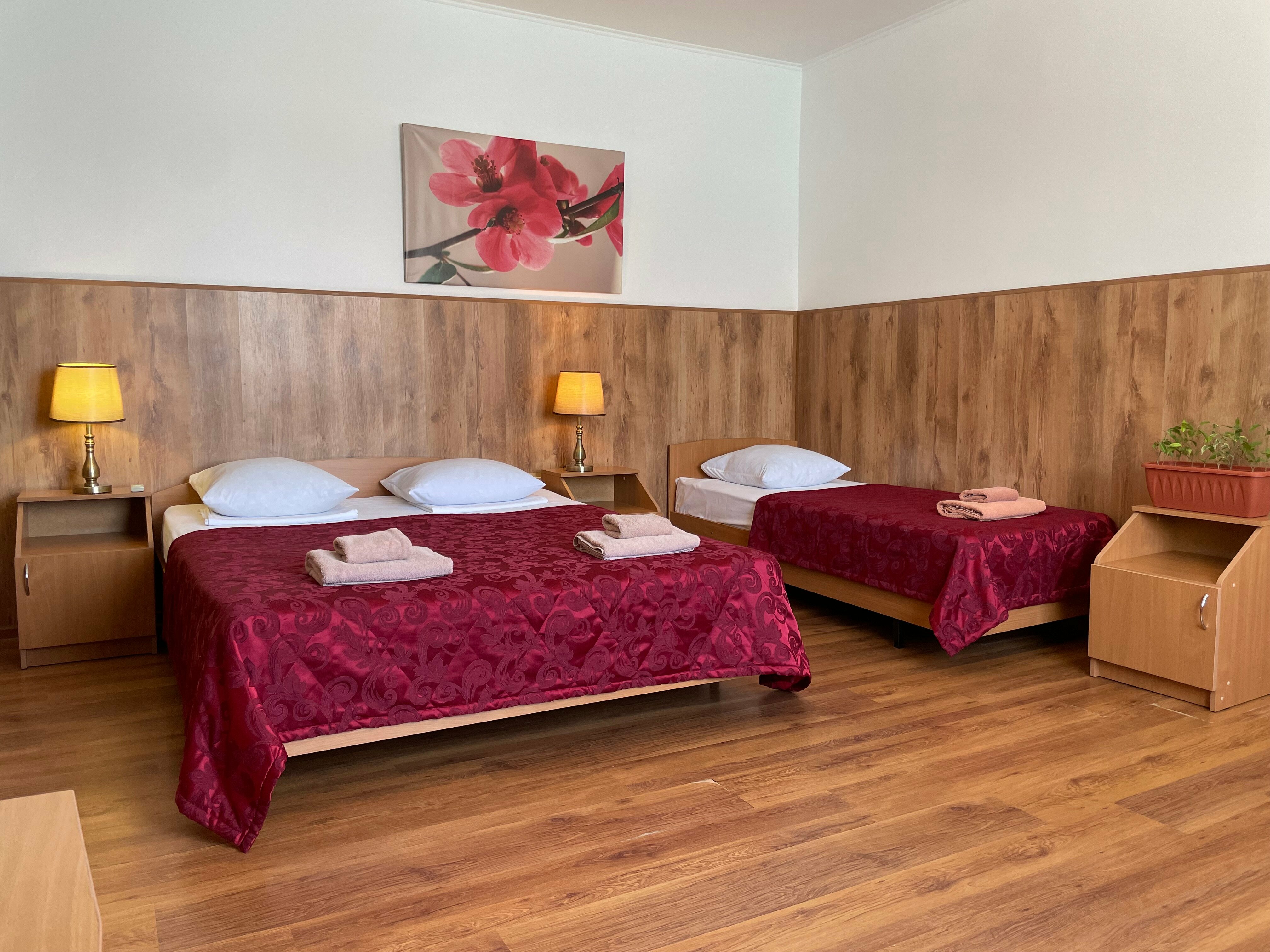 Двухместный номер с 1 кроватью или 2 отдельными кроватями