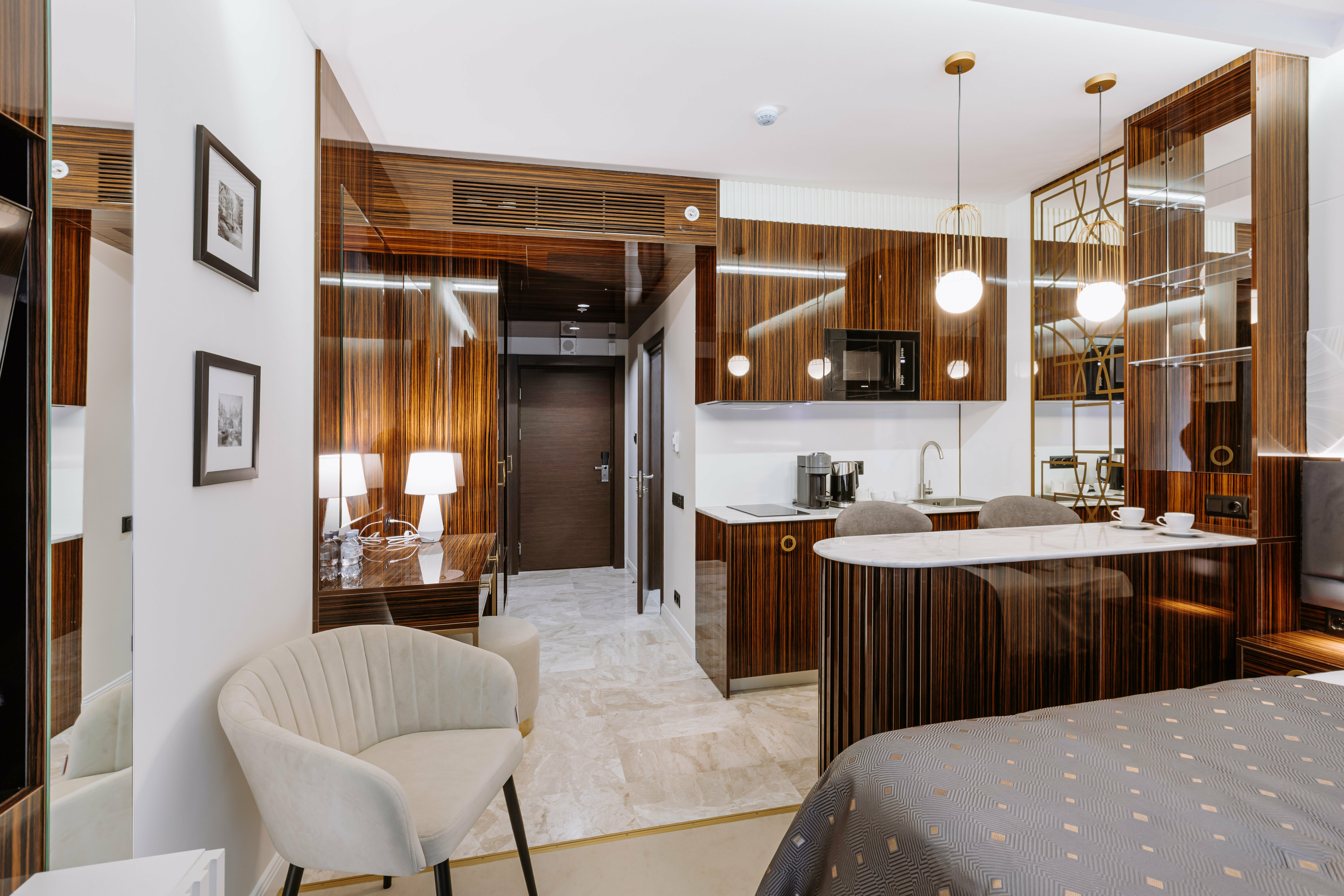 Cтудия  с кухней