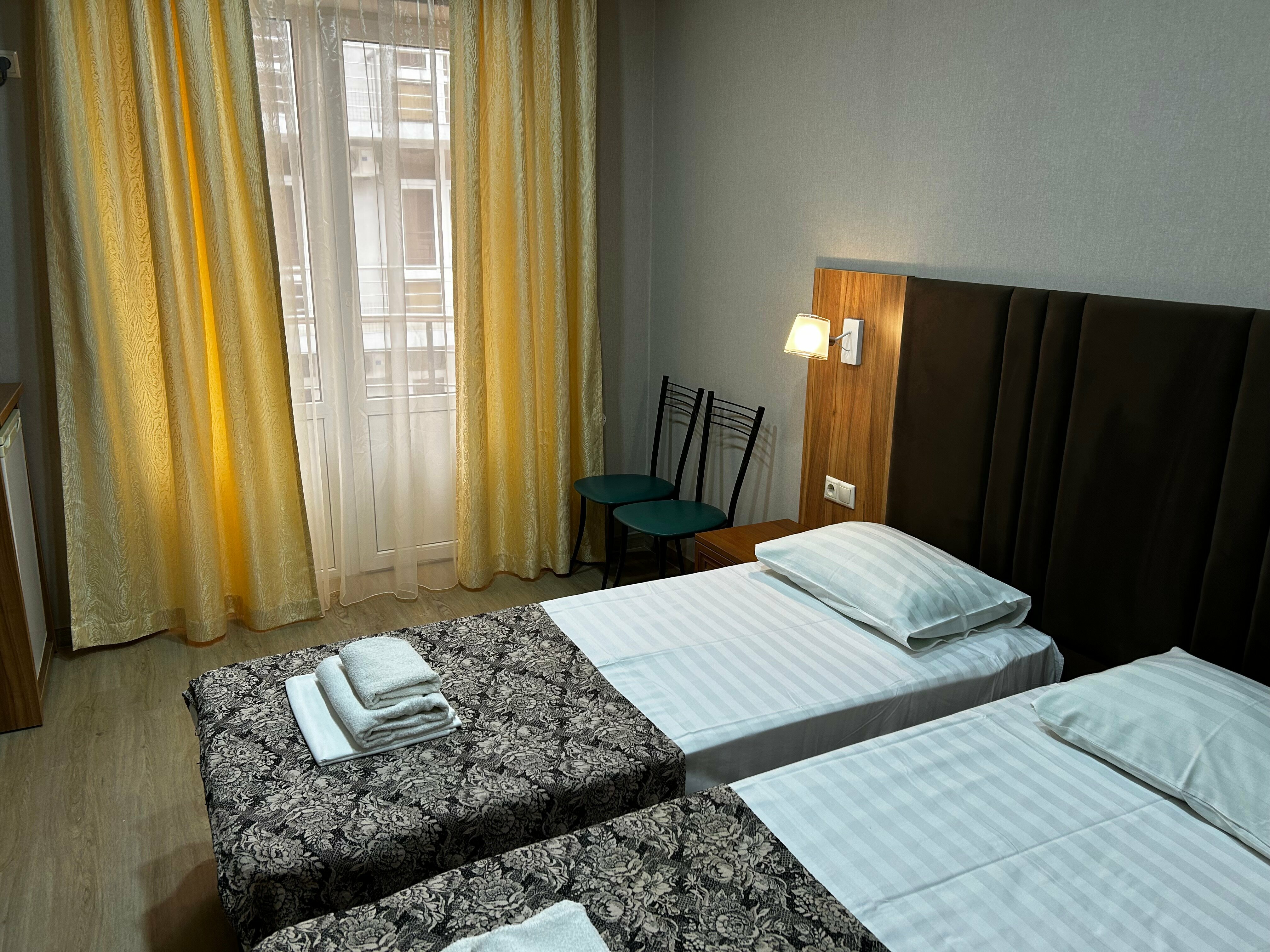 Двухместный номер с 2 отдельными кроватями и балконом