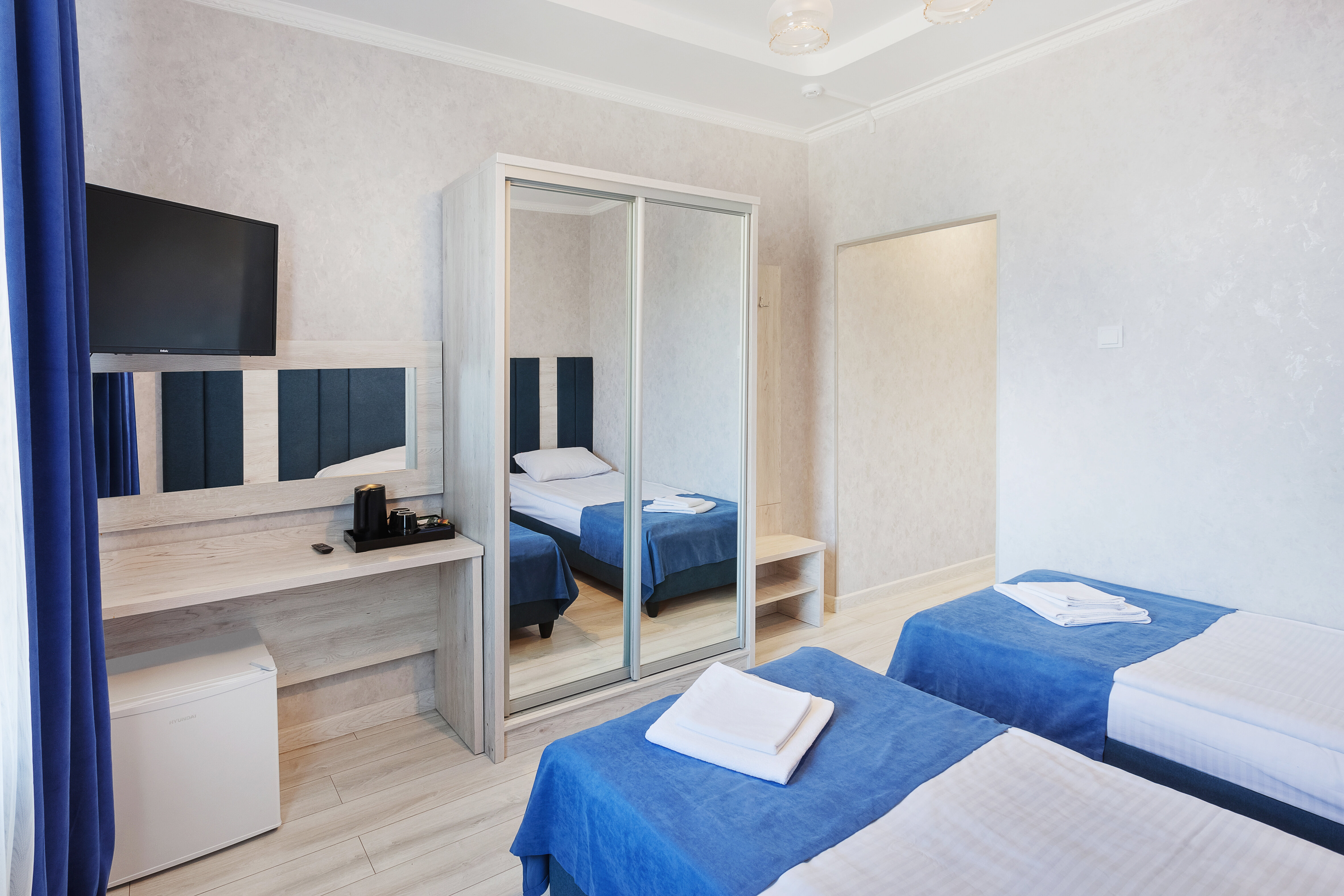 Бюджетный двухместный номер с 2 отдельными кроватями