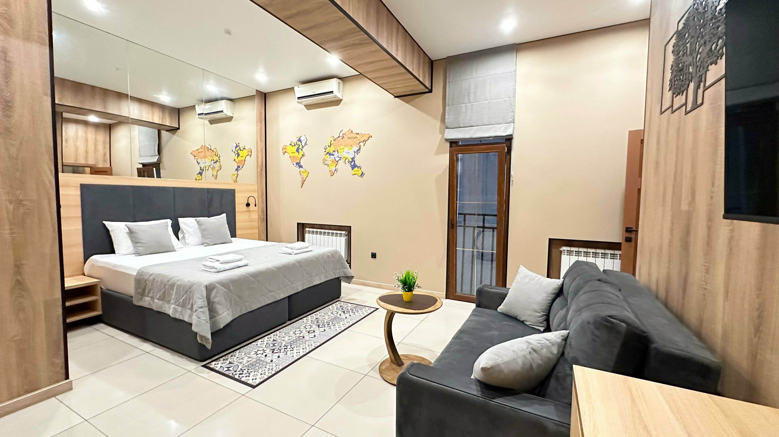 Двухместный номер Делюкс с 1 кроватью или 2 отдельными кроватями