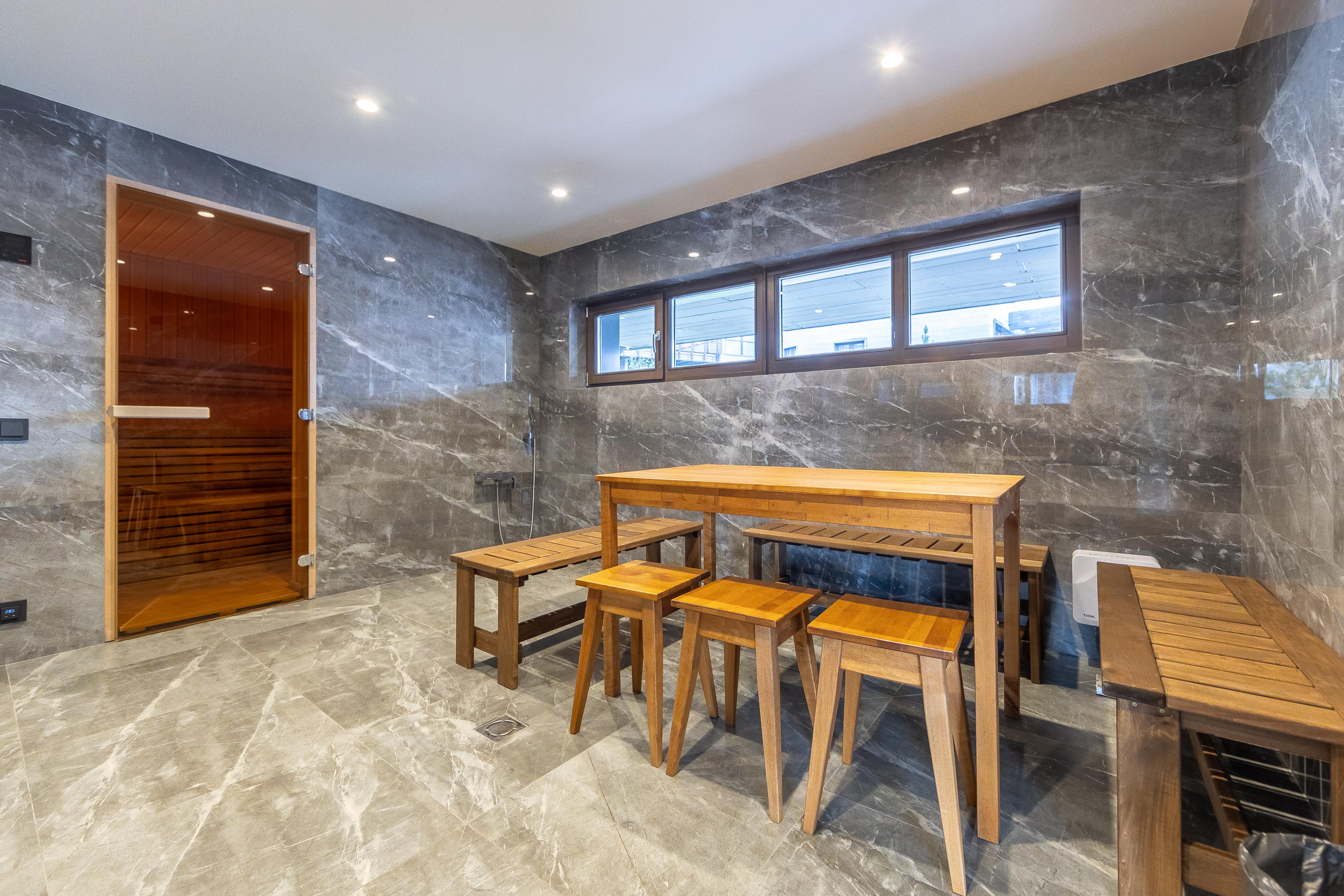 Таунхаус с видом на горы и сауной