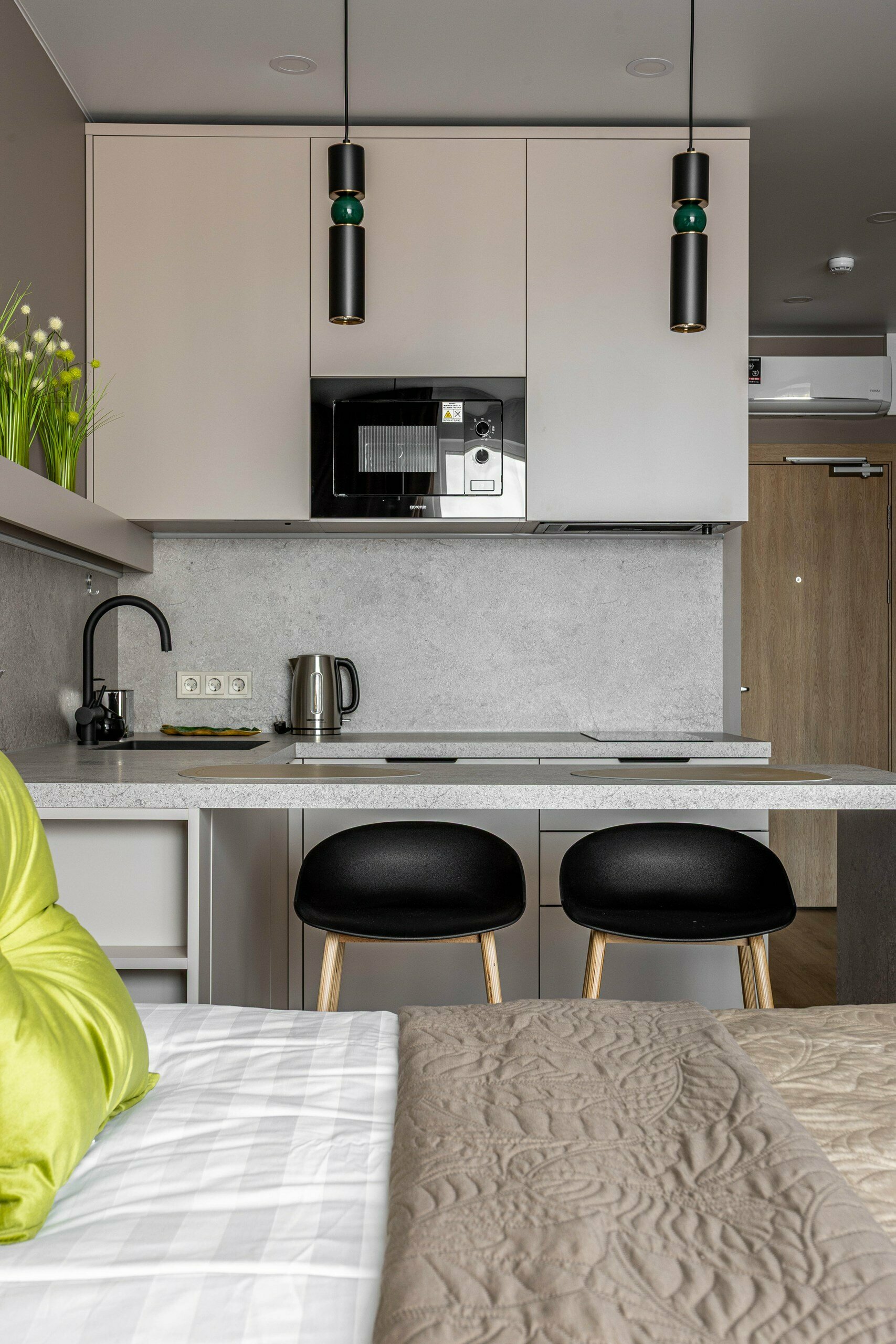 Двухместный номер-студия Делюкс с 1 кроватью