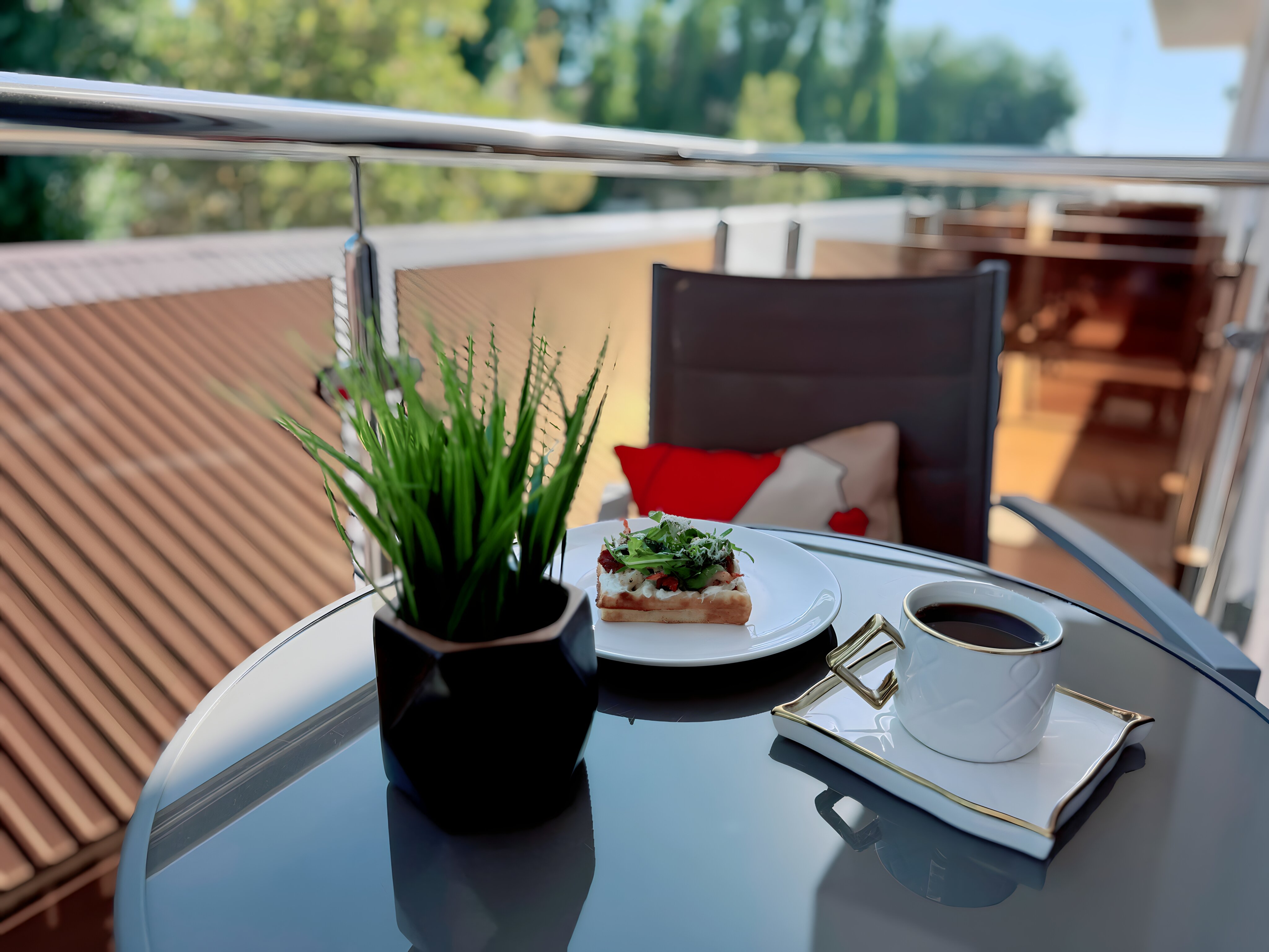 Двухместный номер с 1 кроватью или 2 отдельными кроватями и балконом