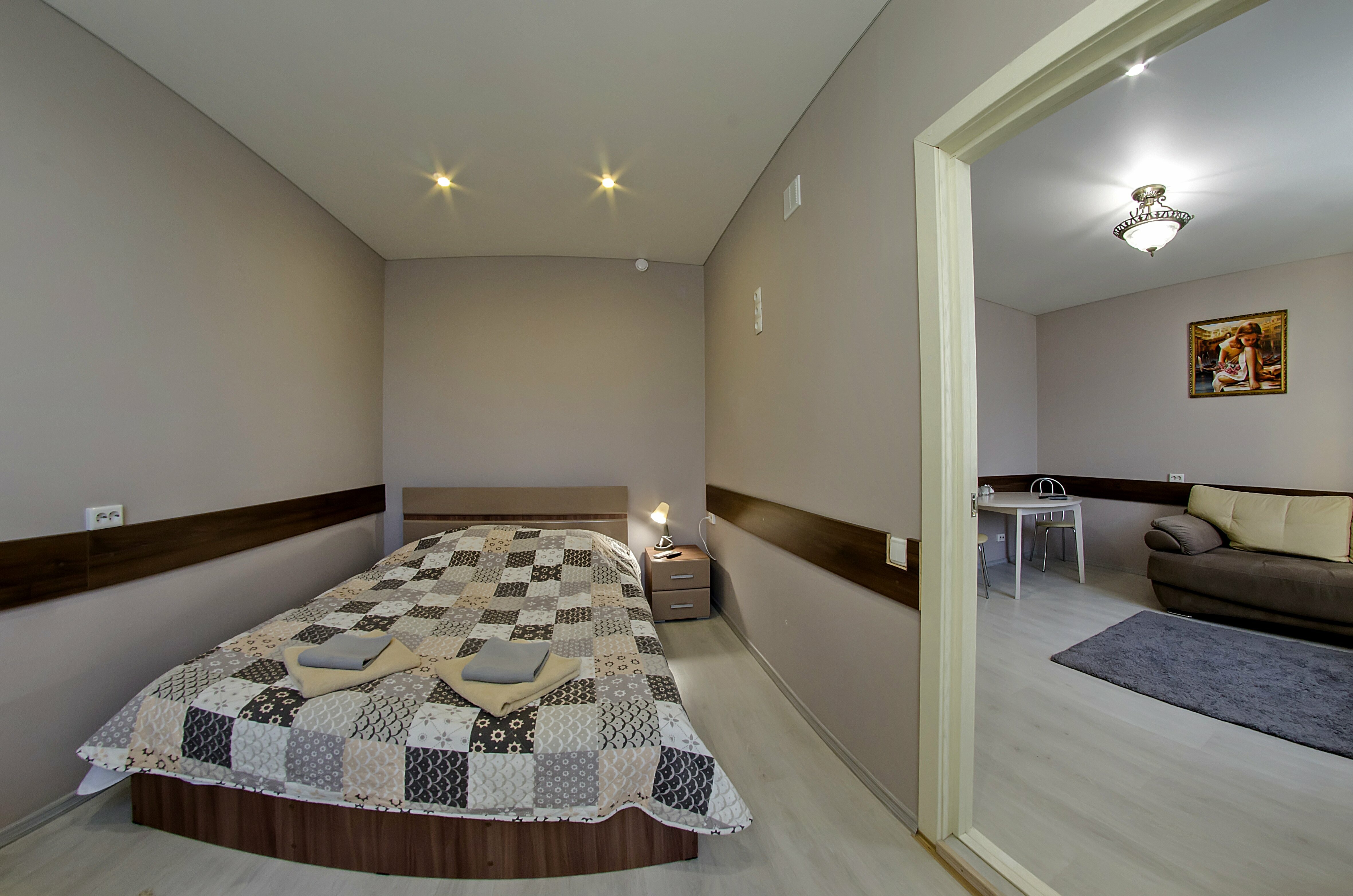 Семейный номер с ванной