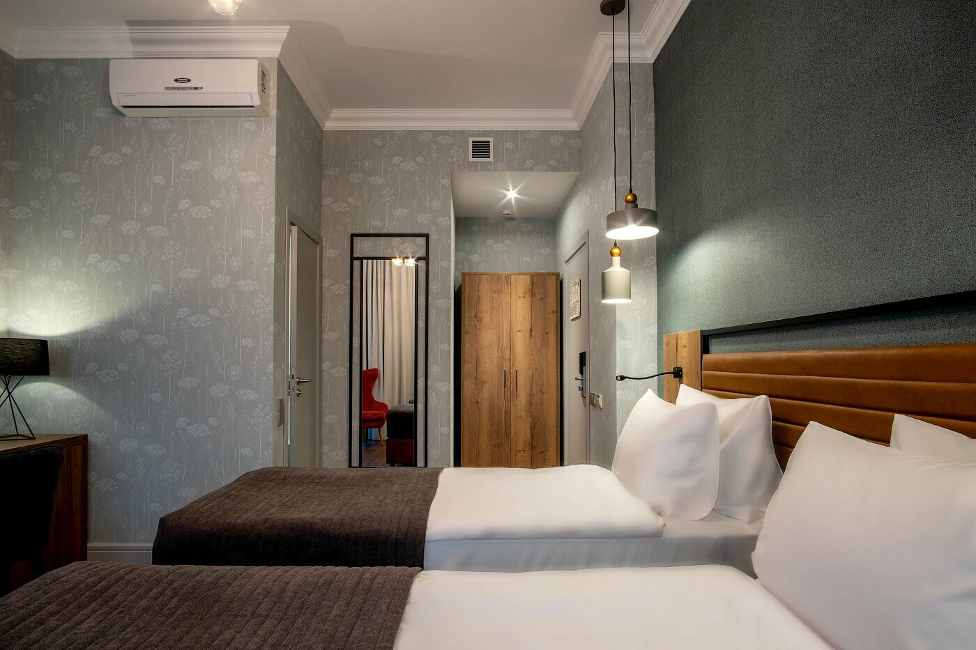 Стандартный двухместный номер с 1 кроватью или 2 отдельными кроватями