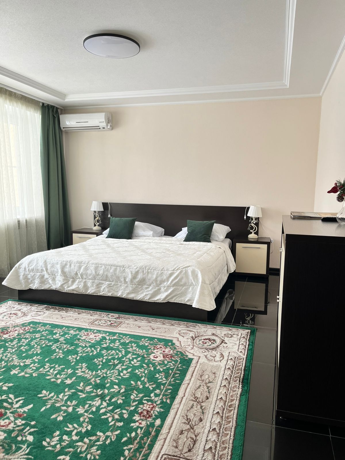 Двухместный номер Делюкс с 1 кроватью и балконом