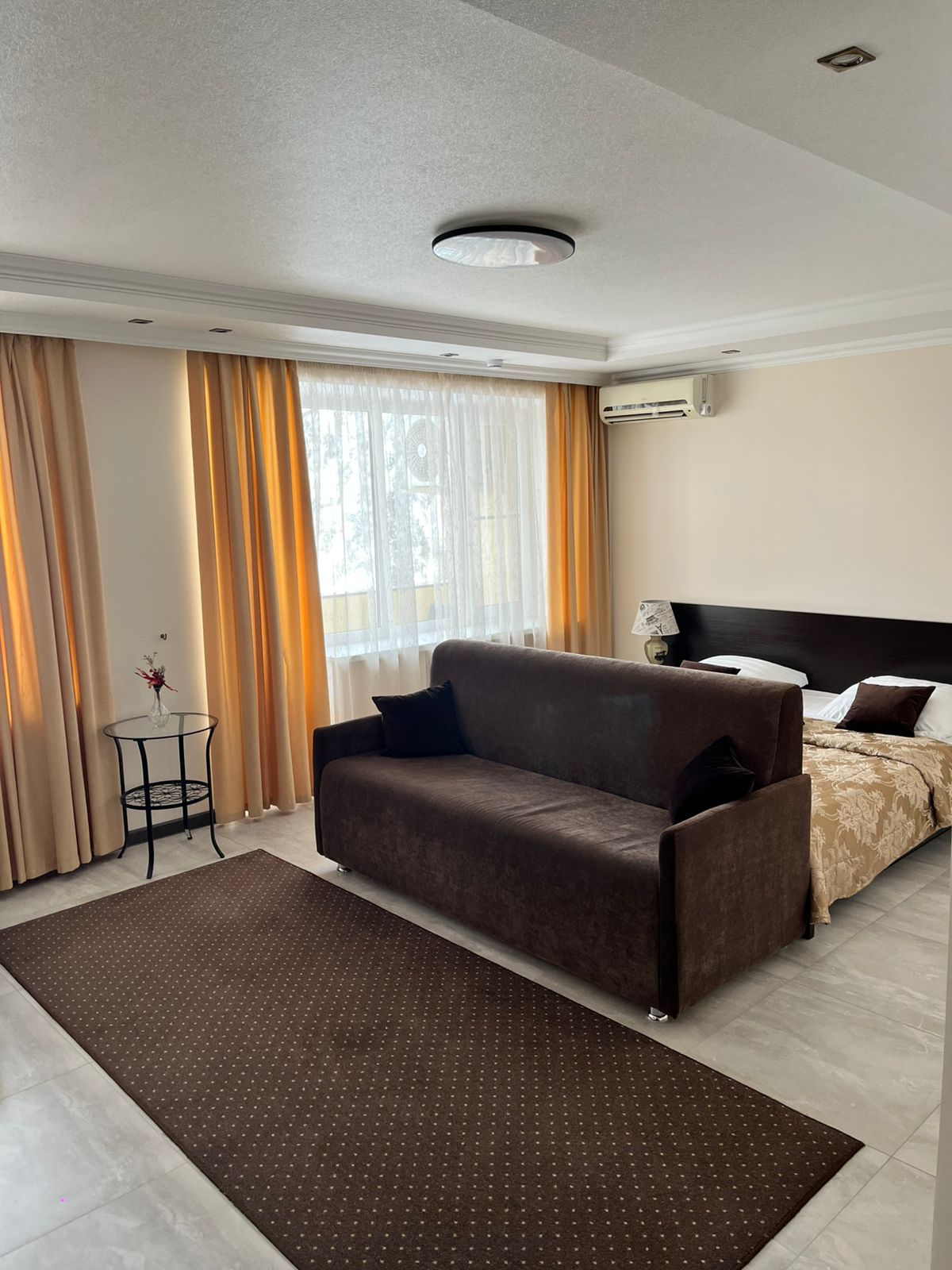 Двухместный номер Делюкс с 1 кроватью и балконом