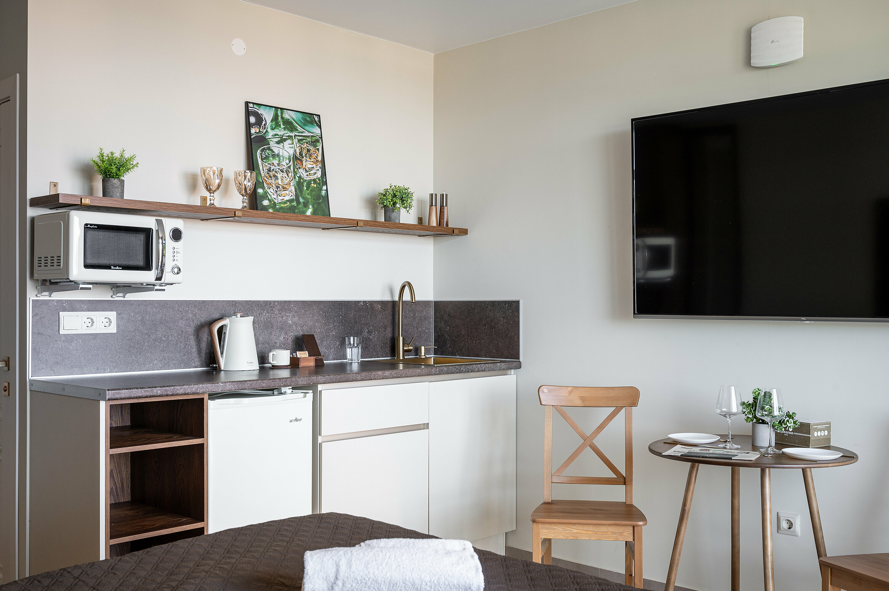 Двухместный номер с 1 кроватью и балконом