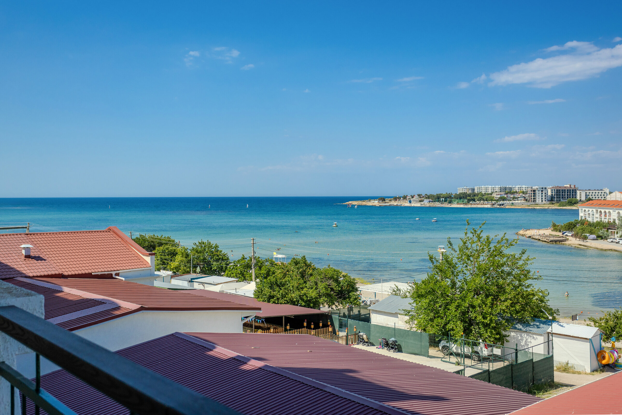 Двухкомнатные апартаменты с видом на море