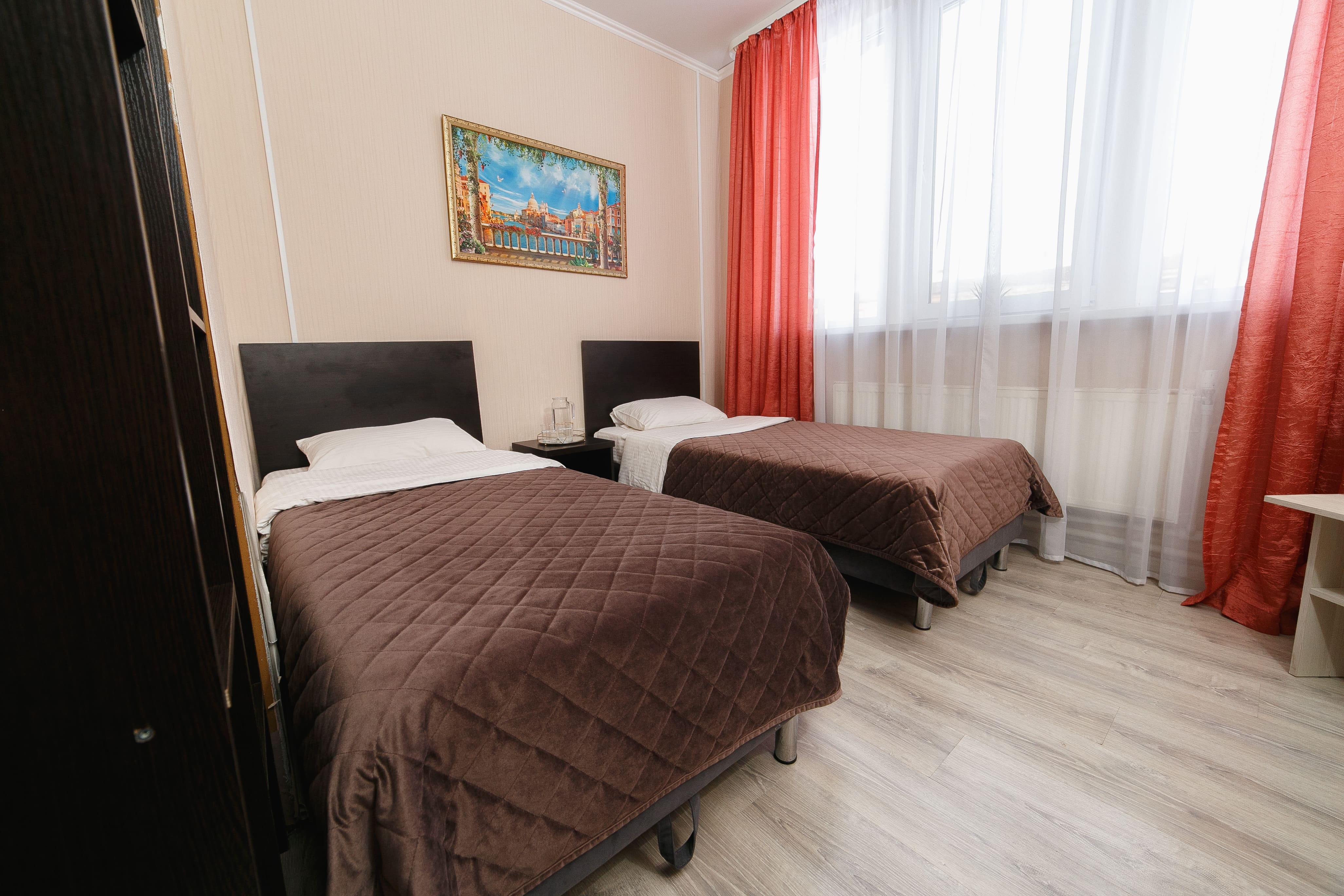 Бюджетный двухместный номер с 2 отдельными кроватями