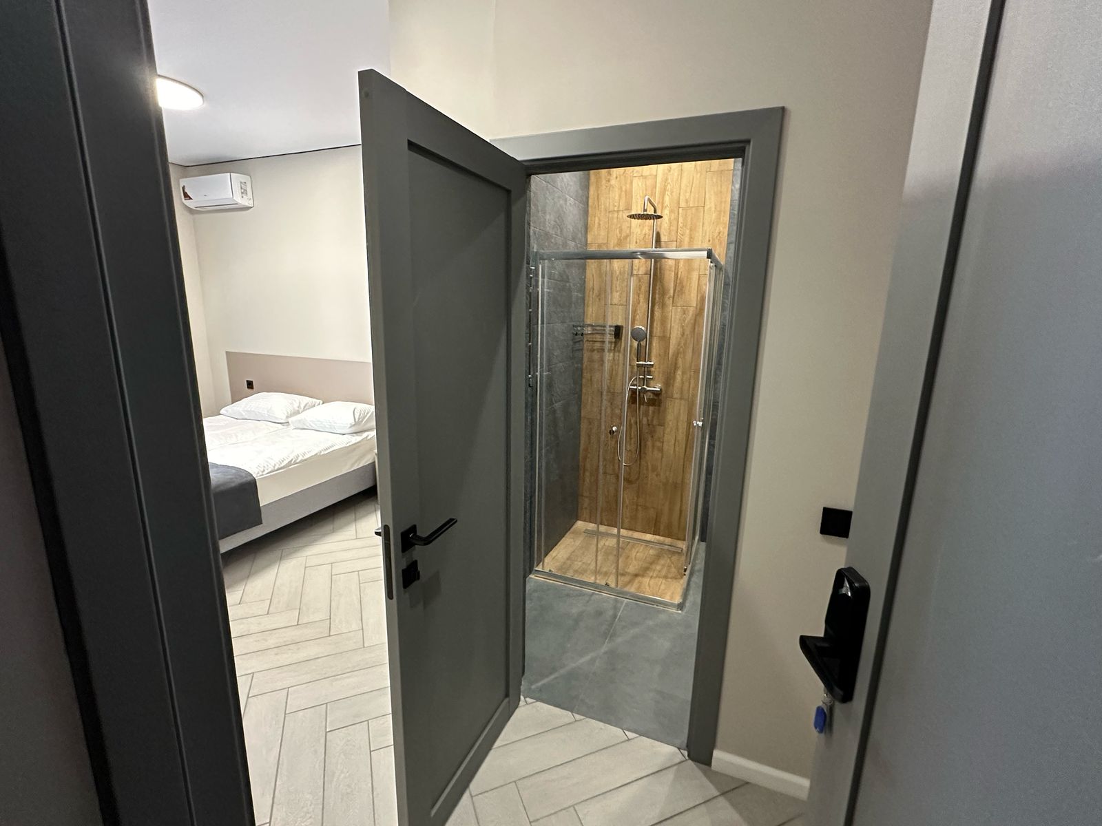 Двухместный номер с 1 кроватью и балконом