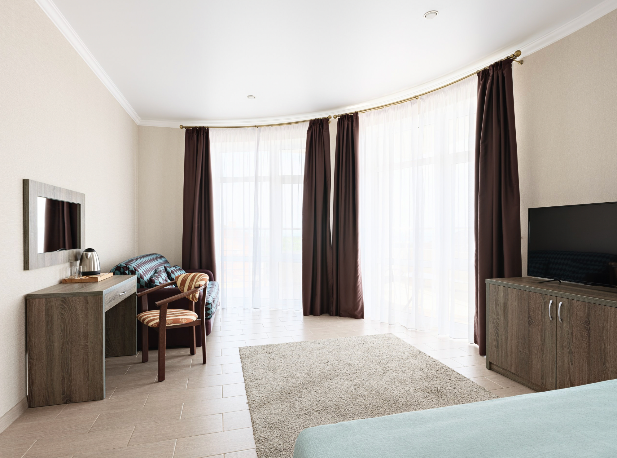 Семейный номер с видом на море