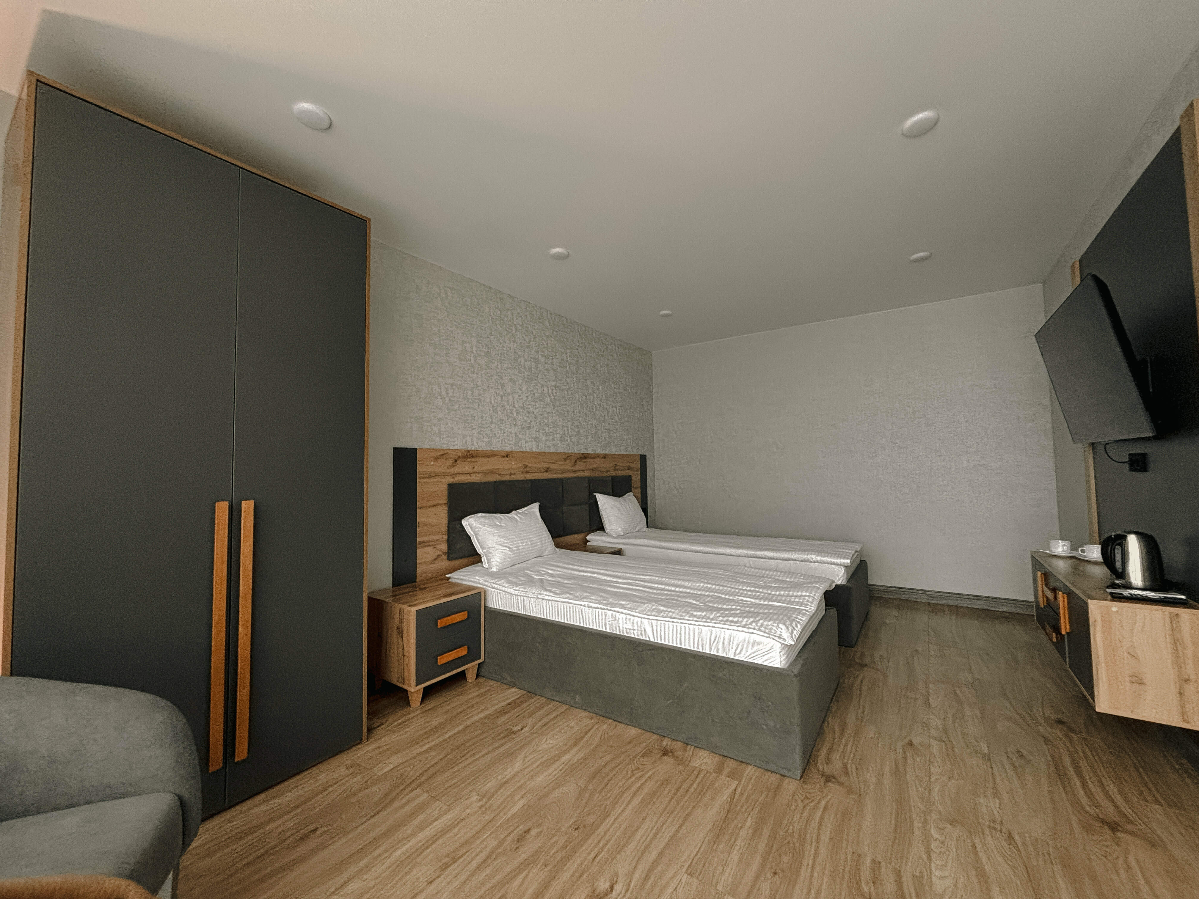 Двухместный номер с 2 отдельными кроватями, вид на море