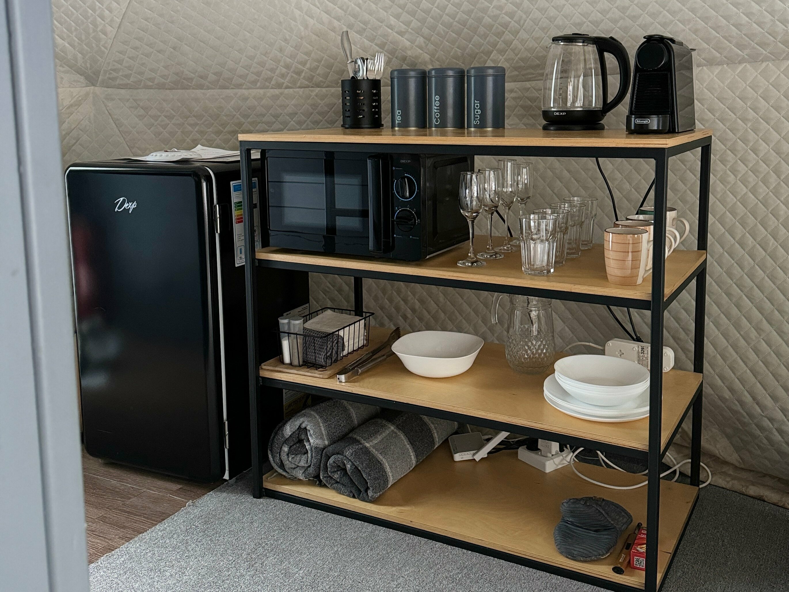 Двухуровневый четырехместный номер