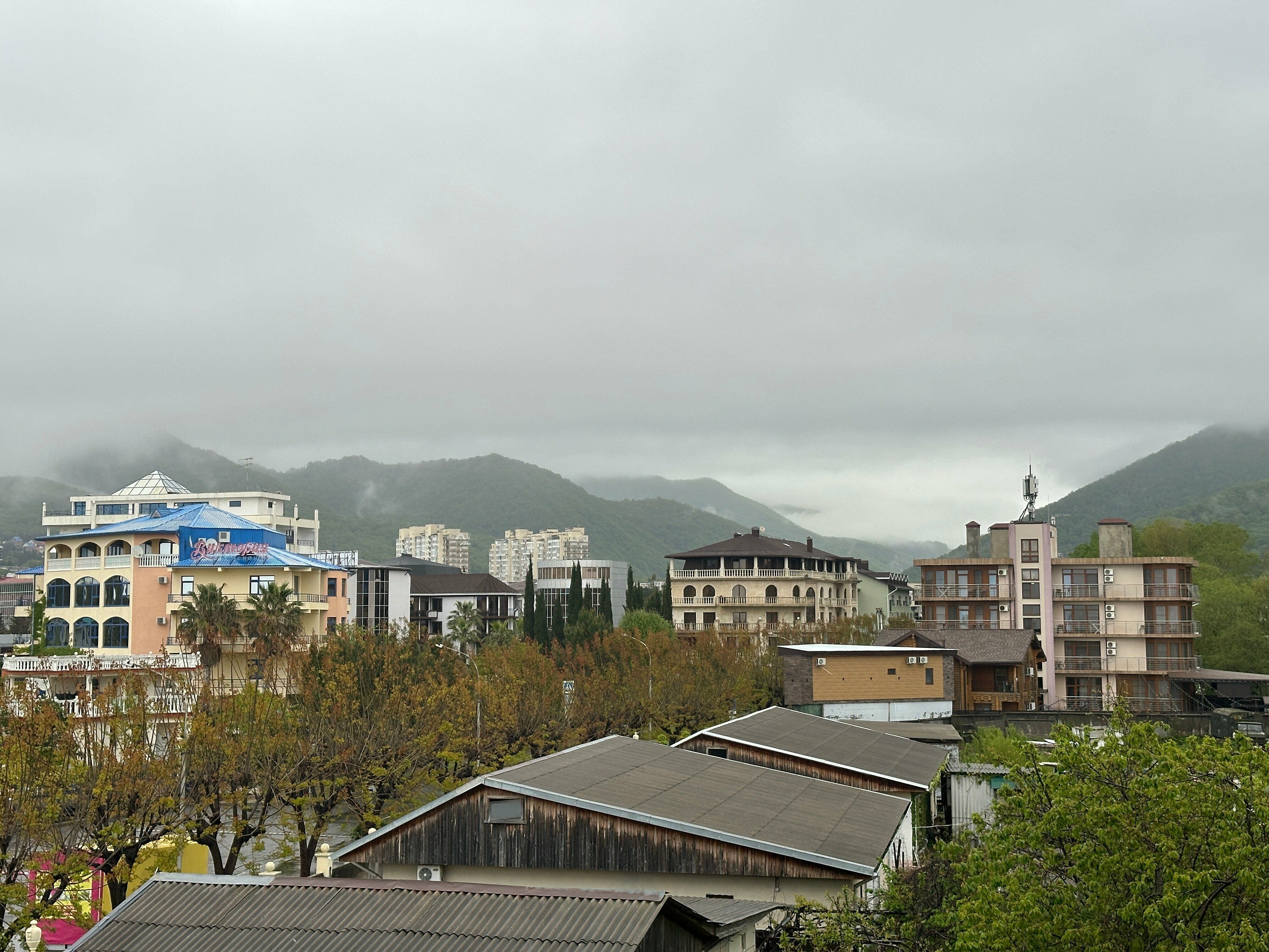 Апартаменты с видом на горы