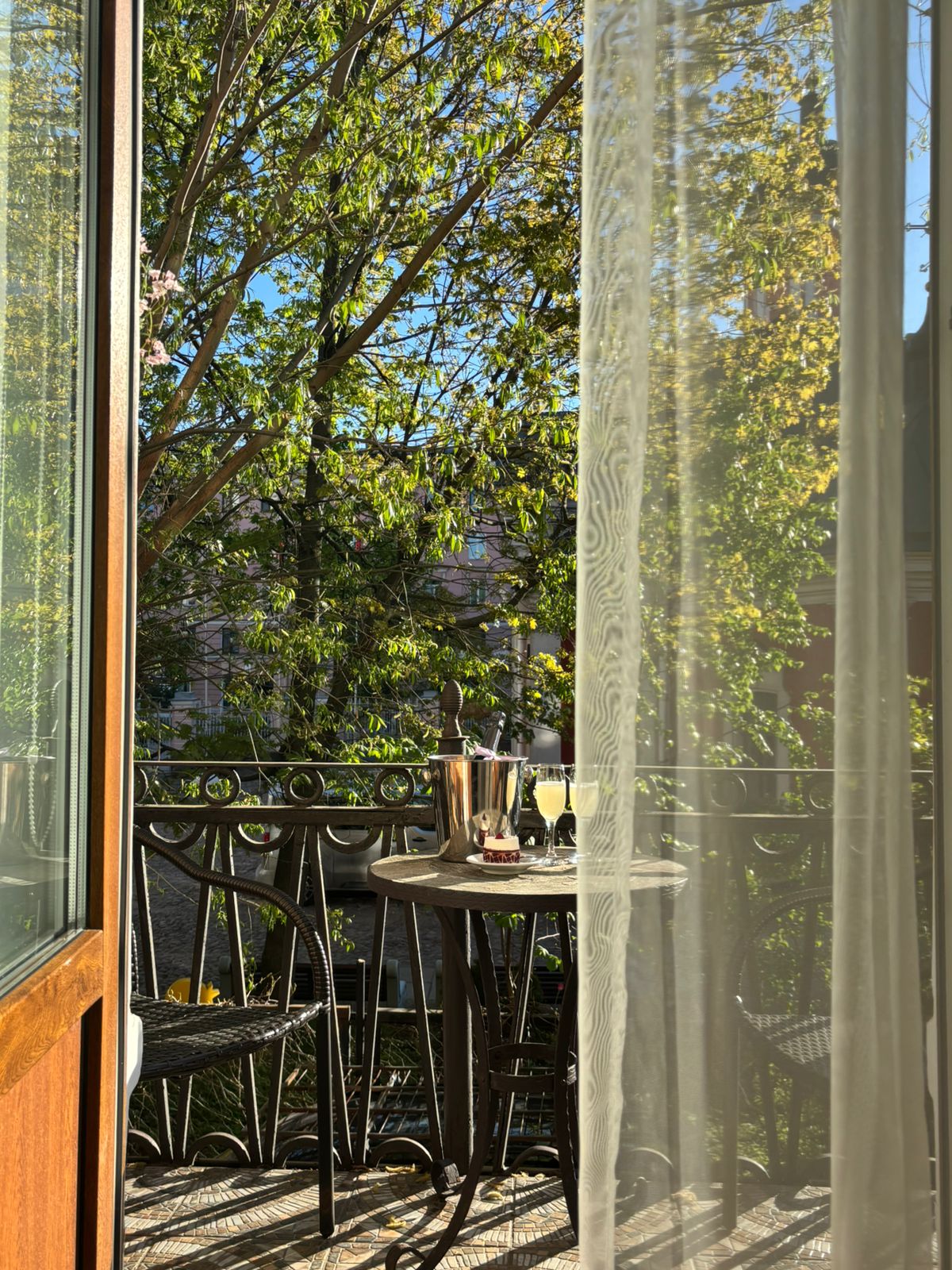 Двухместный номер с 1 кроватью и балконом