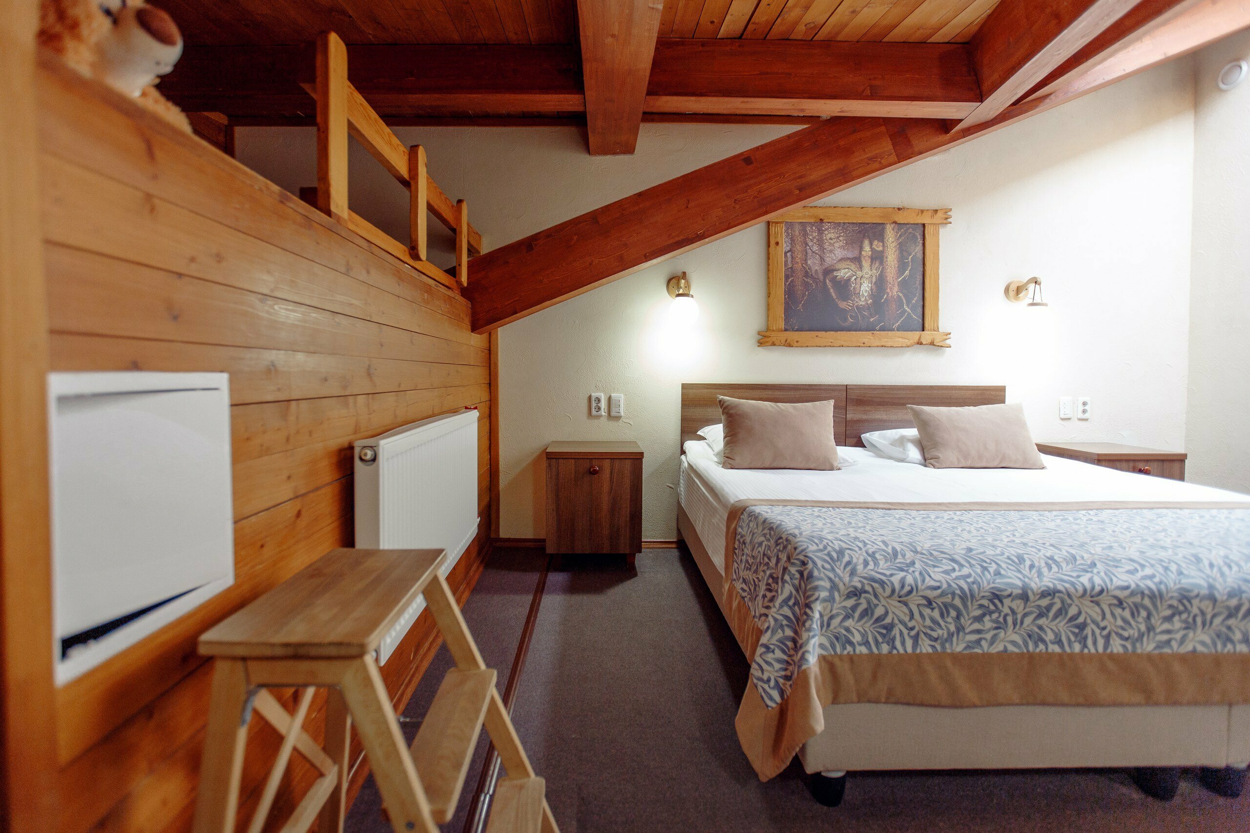 Семейный мансардный «с полатями»