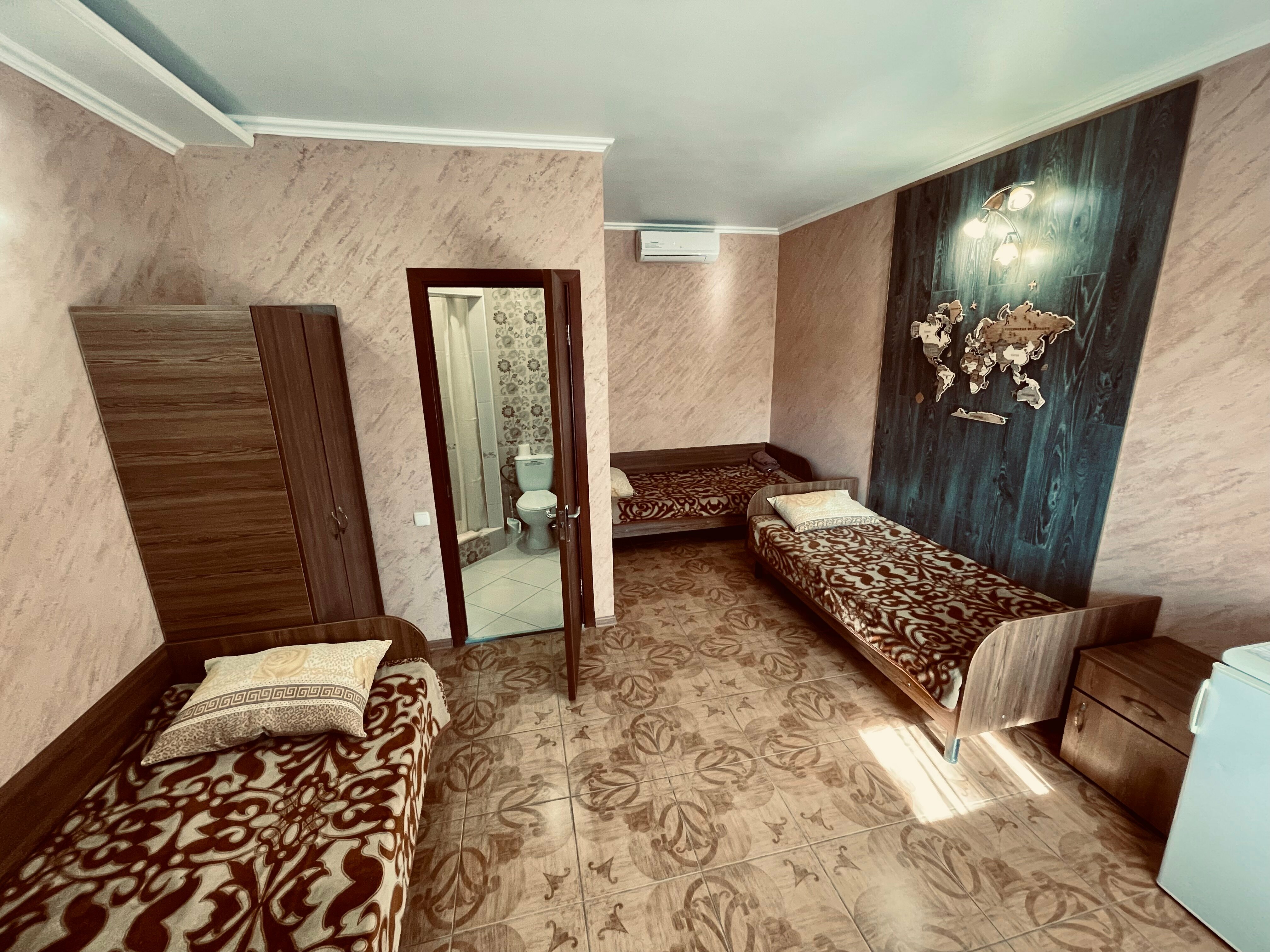 3х местный номер Комфорт с раздельными кроватями