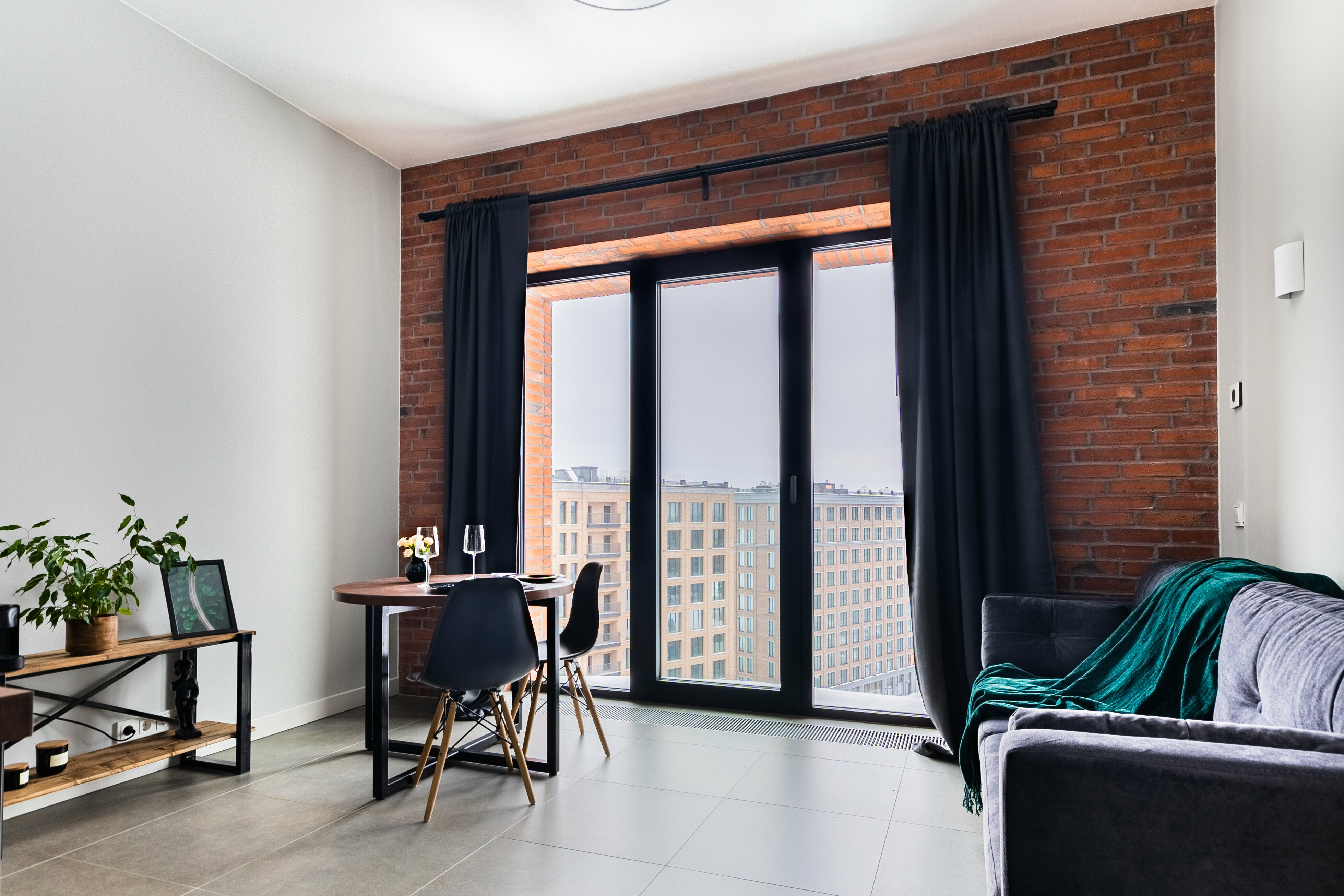 Апартамент для 4-х гостей с видом на город