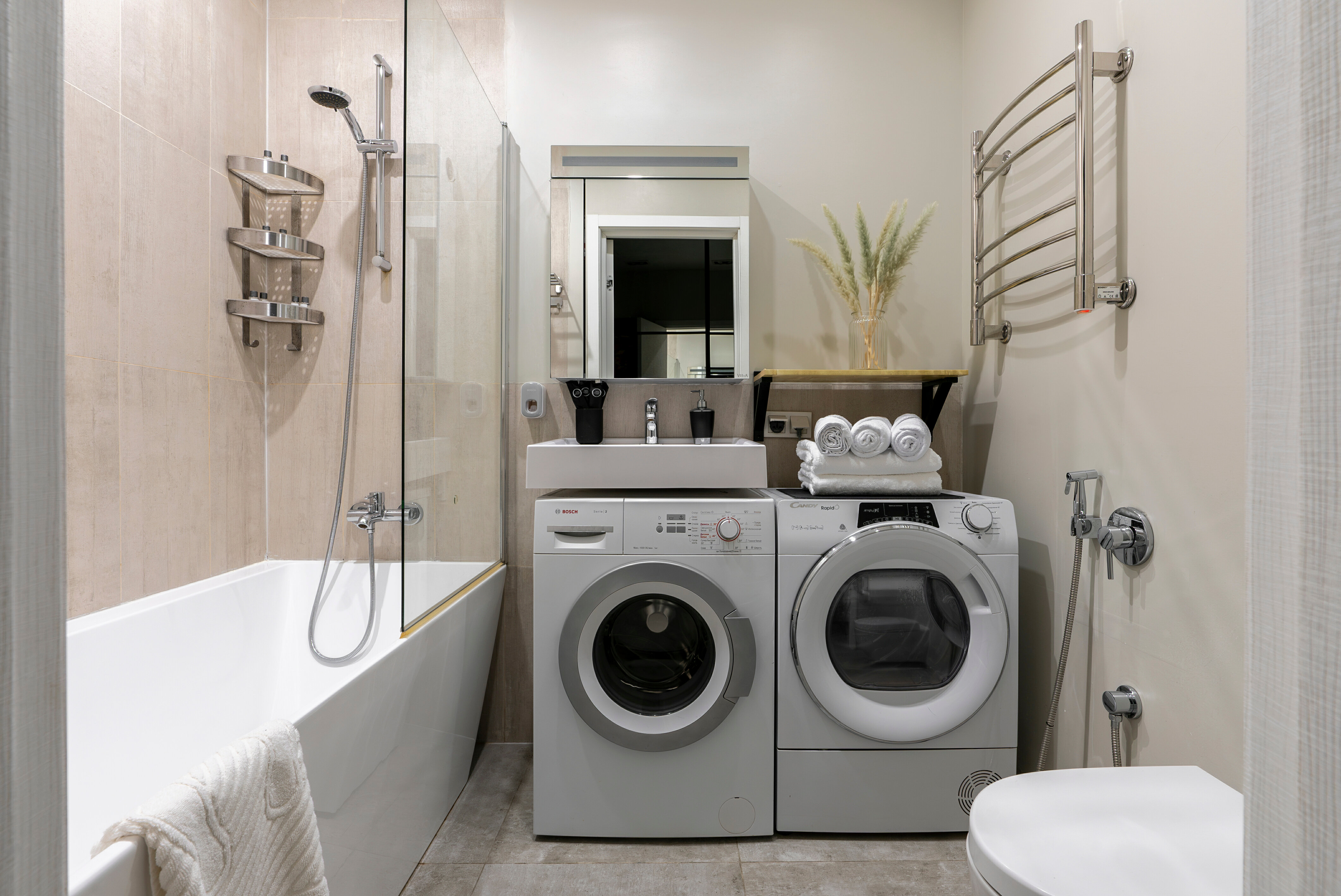 Апартамент с детской для 6-ти гостей с видом на город