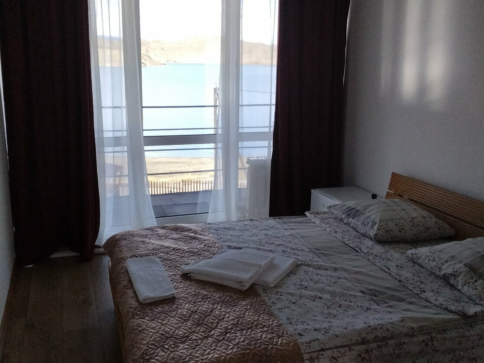 Двухместный номер с 1 кроватью и балконом, вид на море