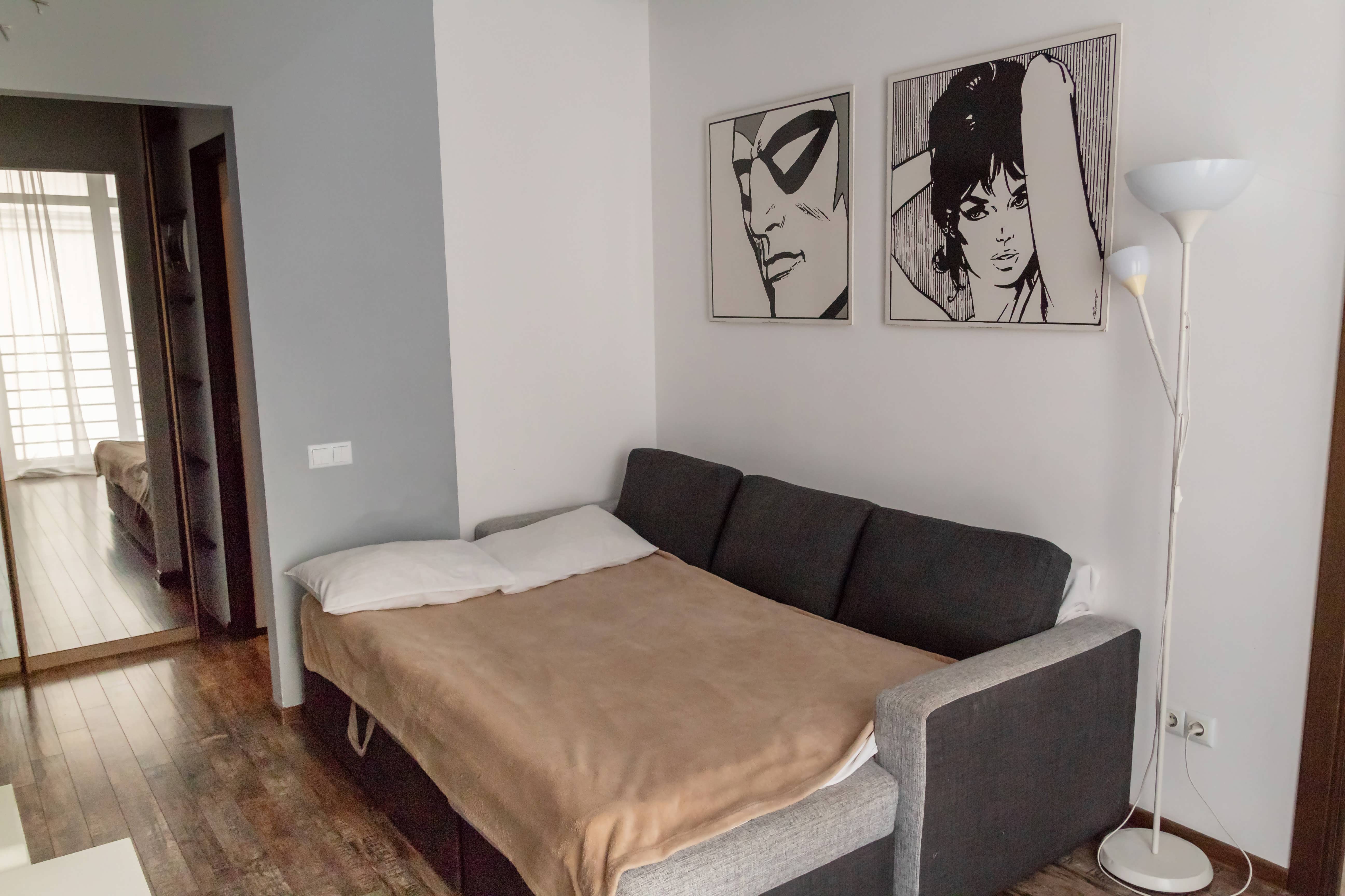 Номер с мини-кухней видом на море и парк