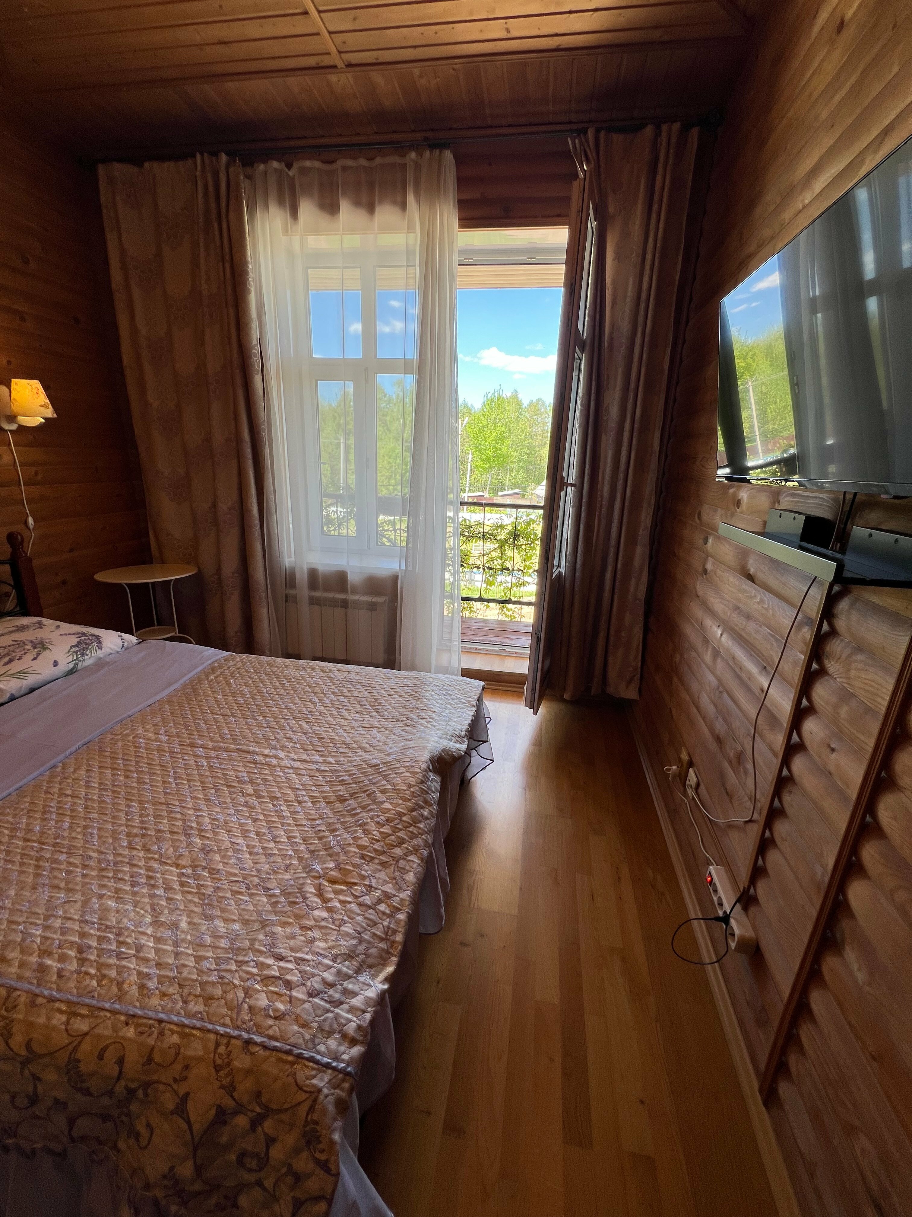 Двухместный номер Делюкс с 1 кроватью и балконом