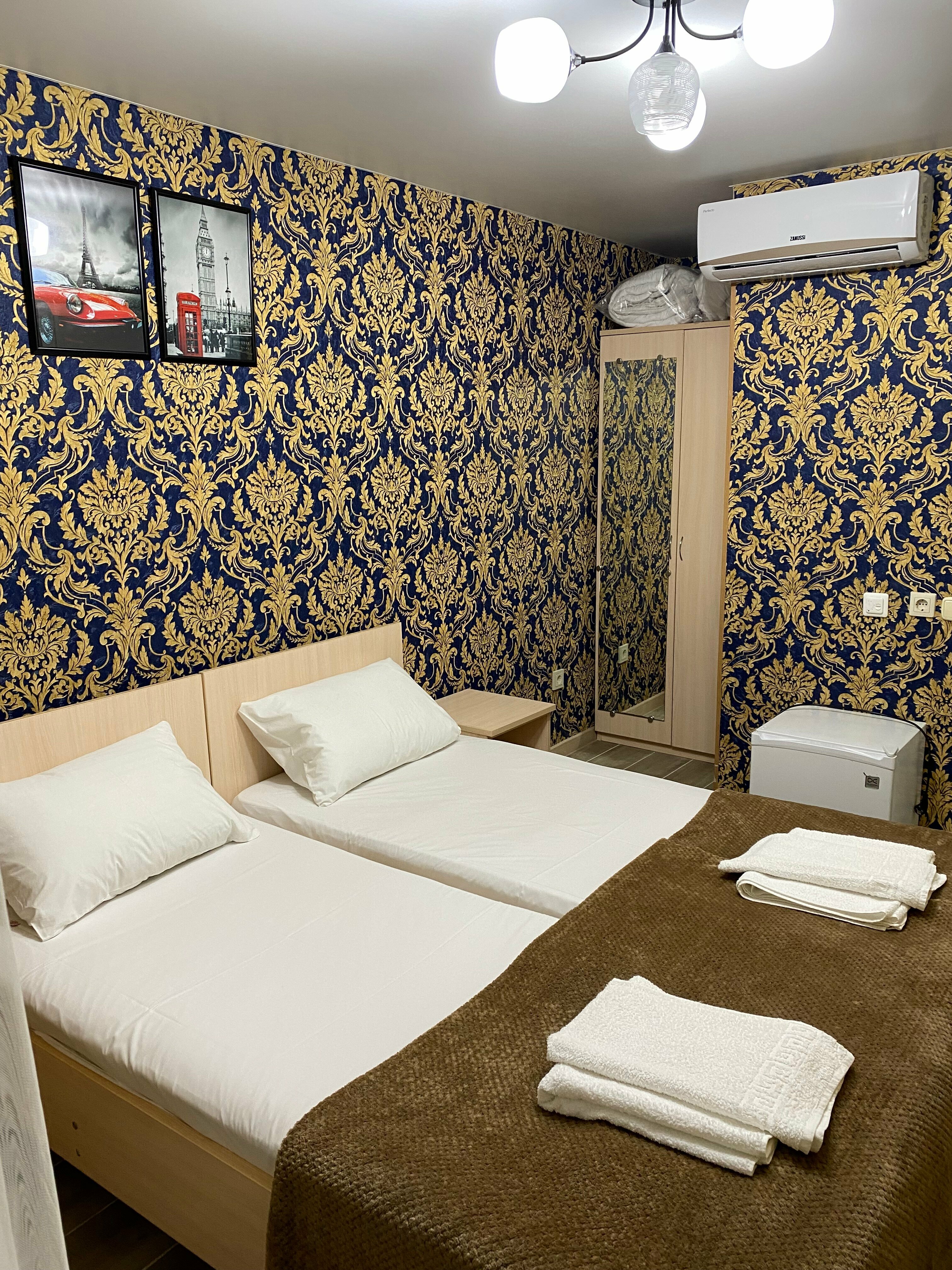 Двухместный номер собственной ванной комнатой